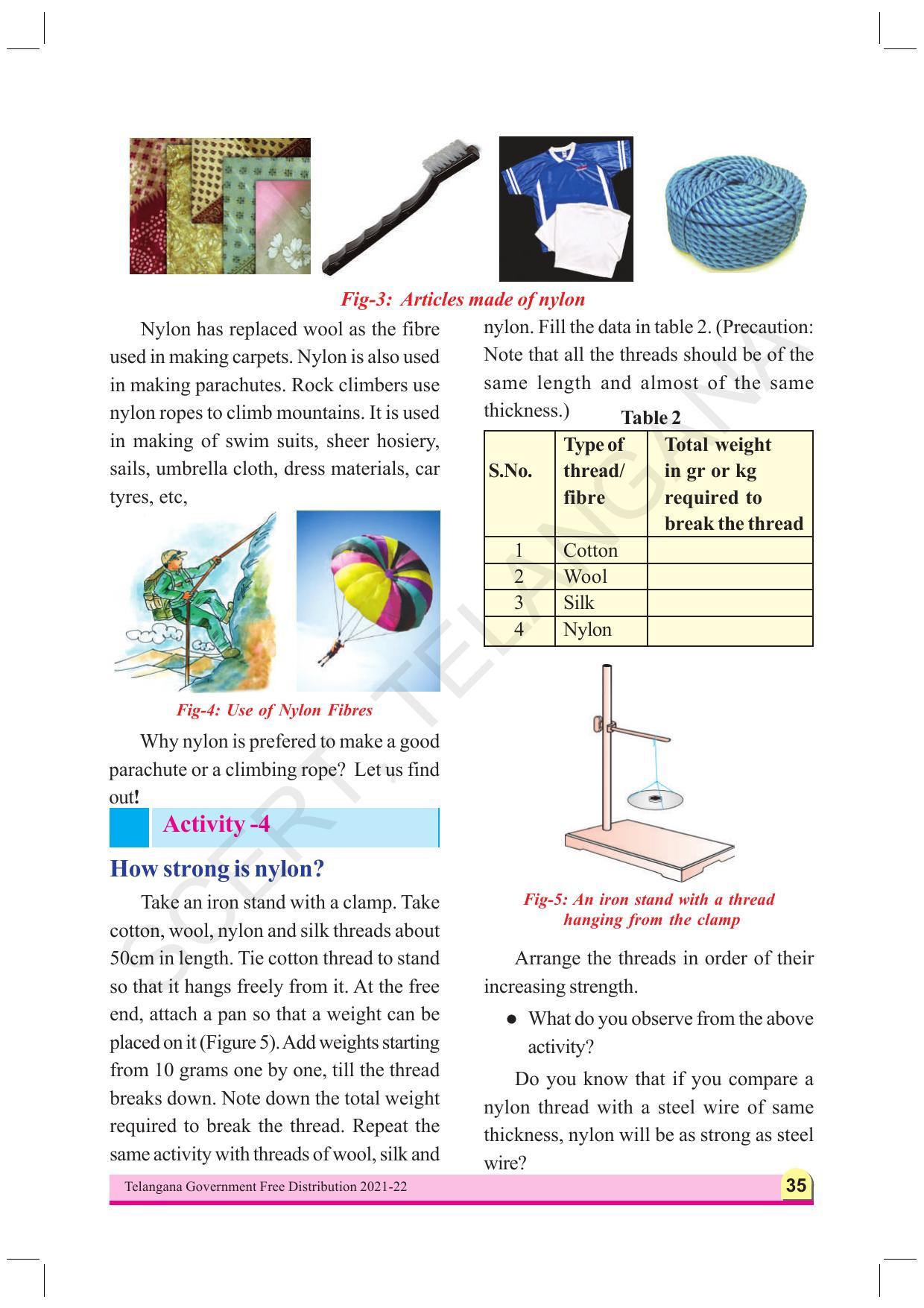TS SCERT Class 8 Physical Science  (English Medium) Text Book - Page 47