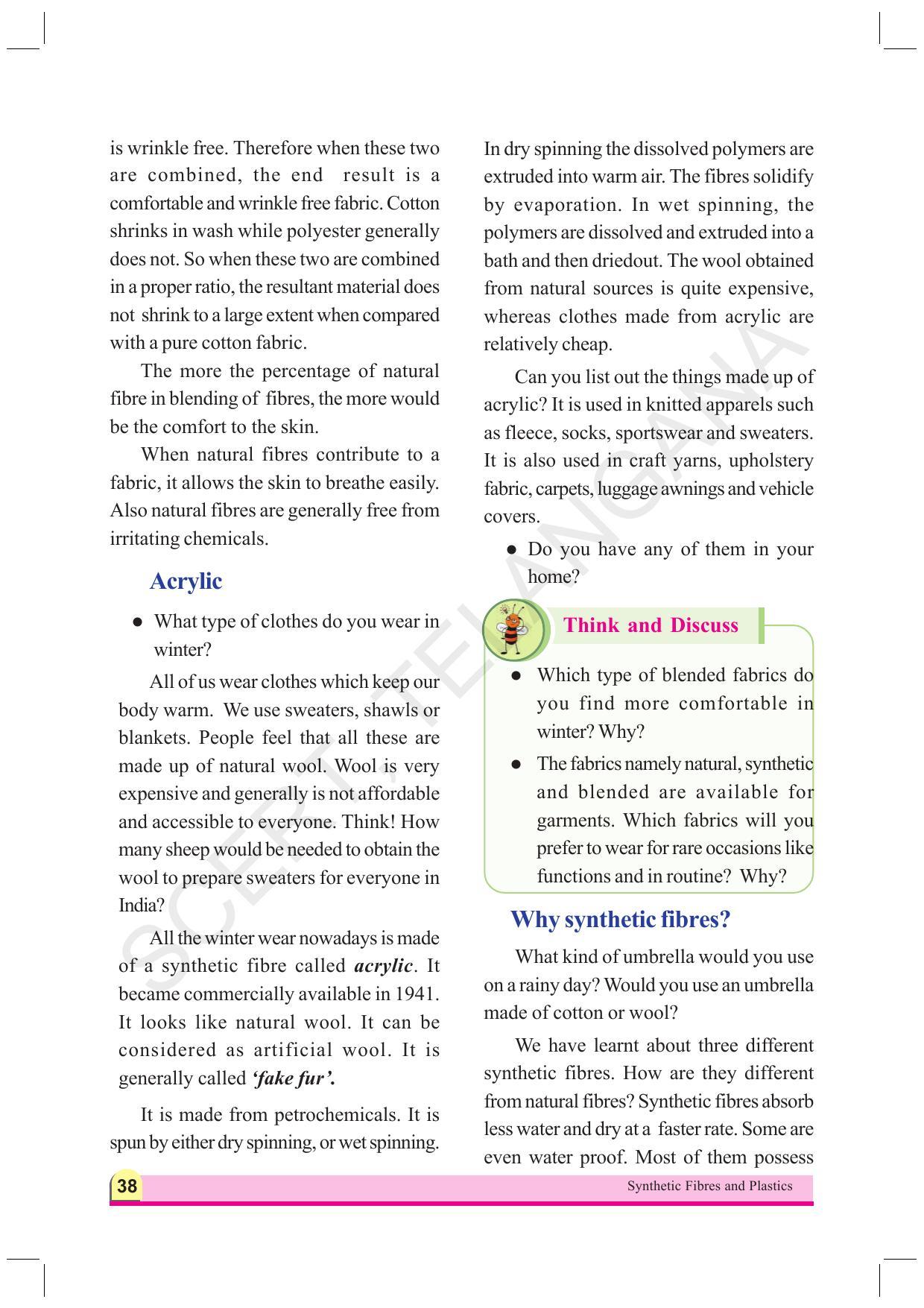 TS SCERT Class 8 Physical Science  (English Medium) Text Book - Page 50