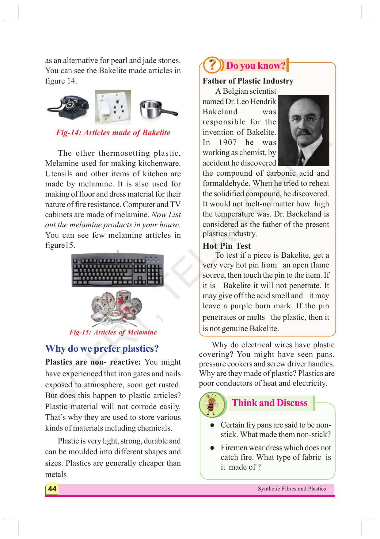 TS SCERT Class 8 Physical Science  (English Medium) Text Book - Page 56