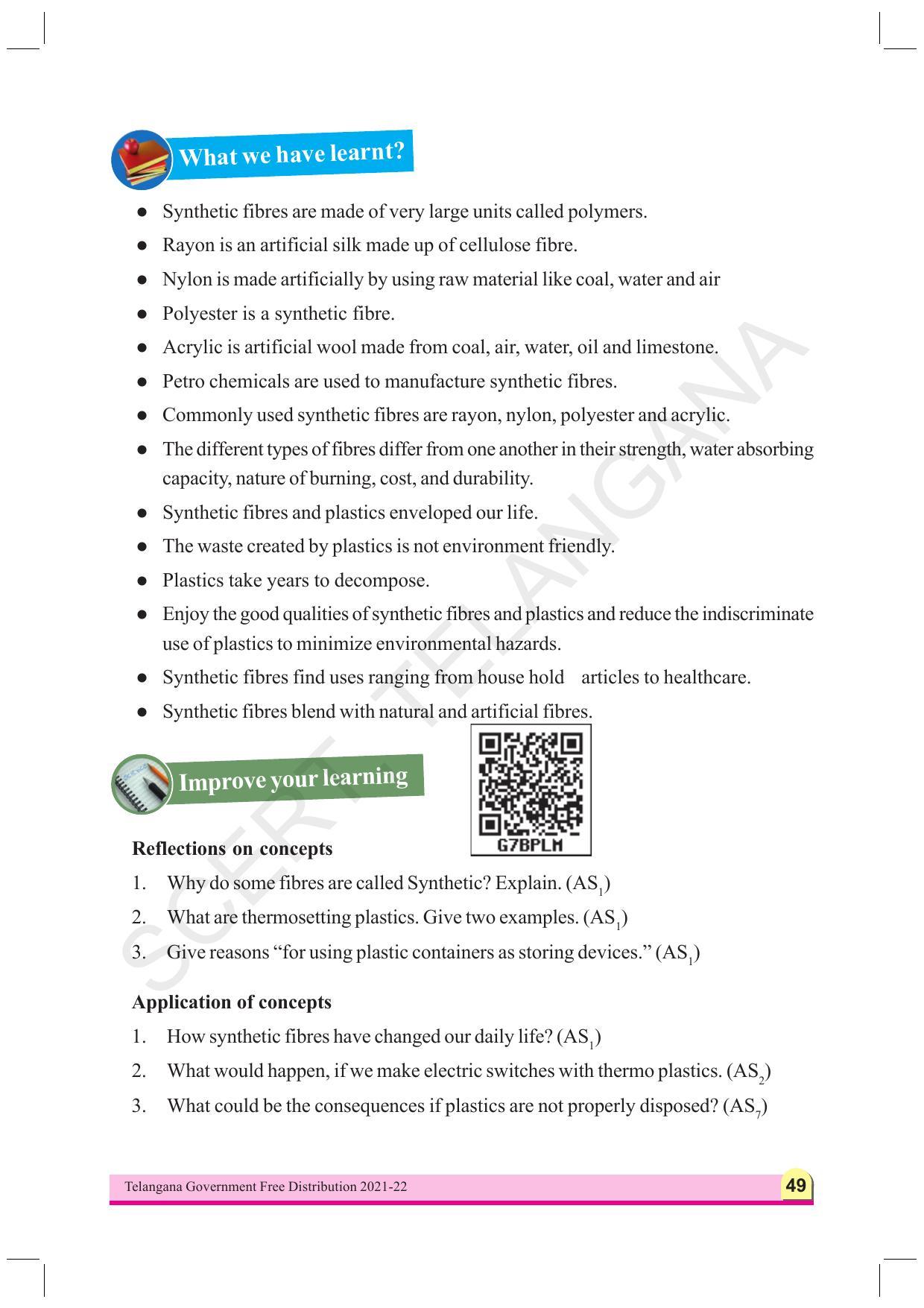 TS SCERT Class 8 Physical Science  (English Medium) Text Book - Page 61