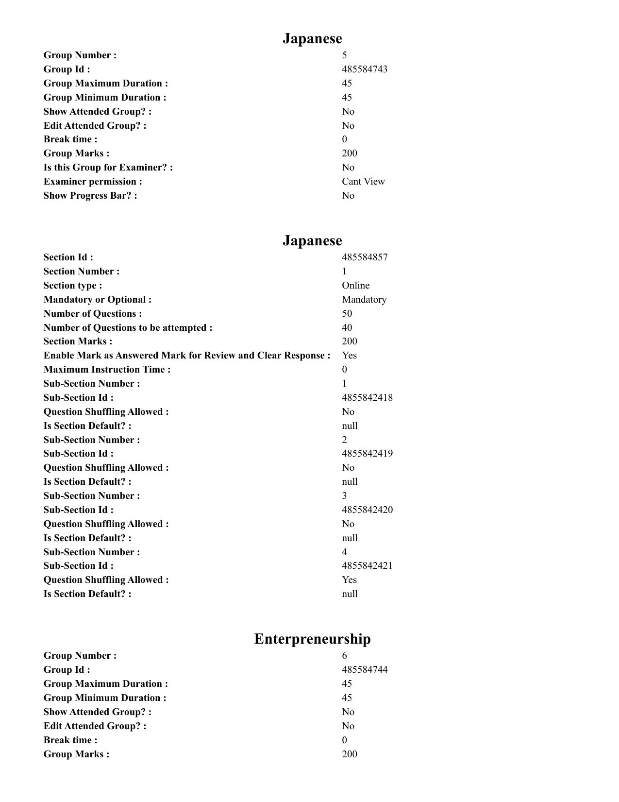 CUET 2023 English Bengali compressed Shift 1 Question Papers - 18 June 2023 - Page 36