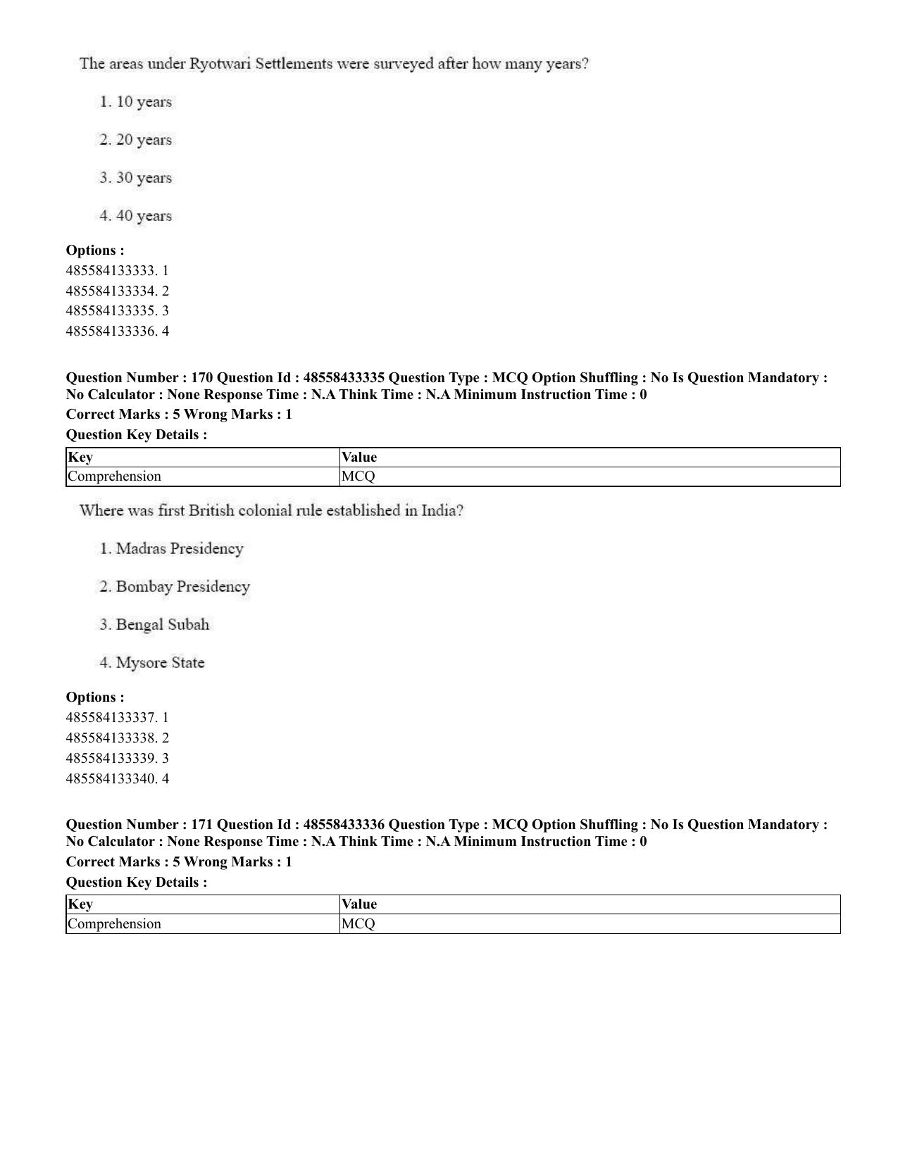 CUET 2023 English Bengali compressed Shift 1 Question Papers - 18 June 2023 - Page 139