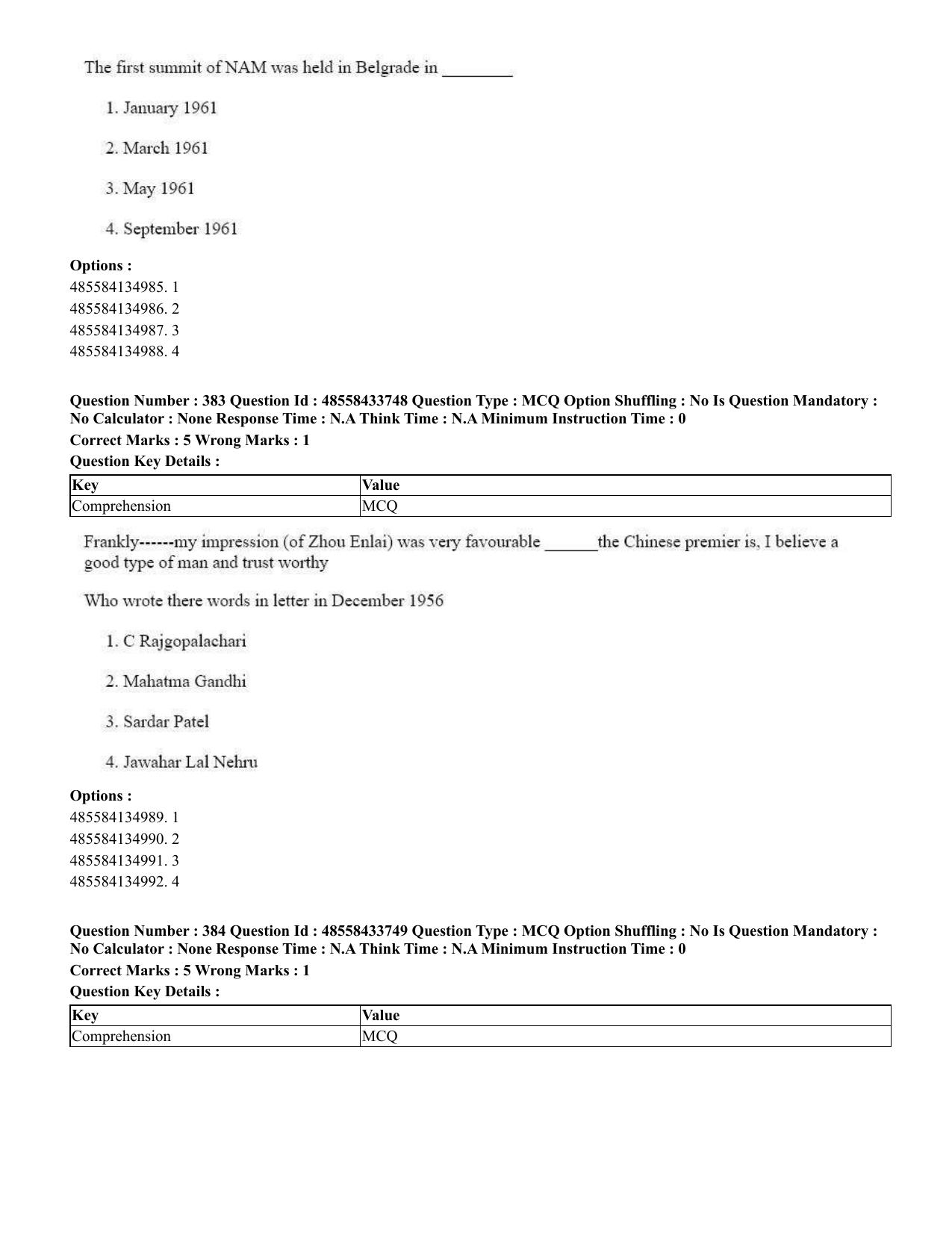 CUET 2023 English Bengali compressed Shift 1 Question Papers - 18 June 2023 - Page 361