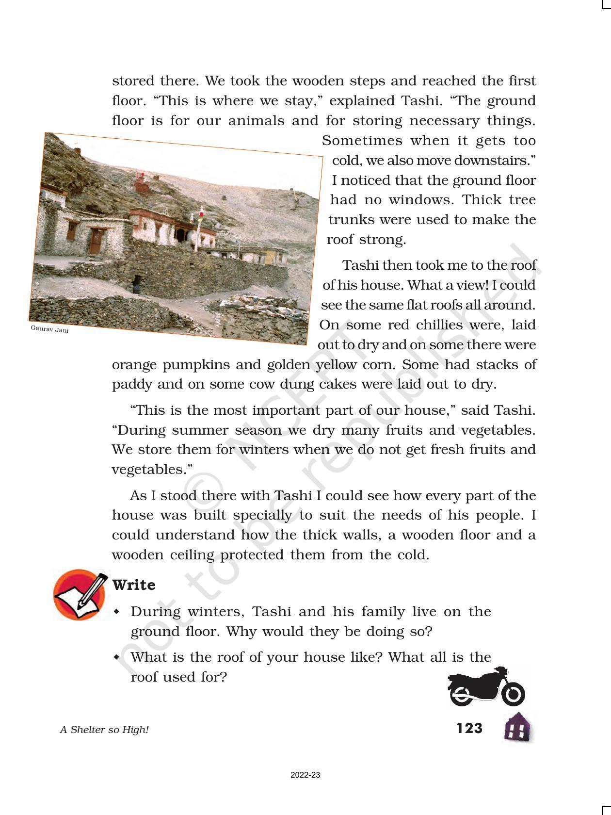 NCERT Book for Class 5 EVS Chapter 13 A Shelter so High! - Page 4