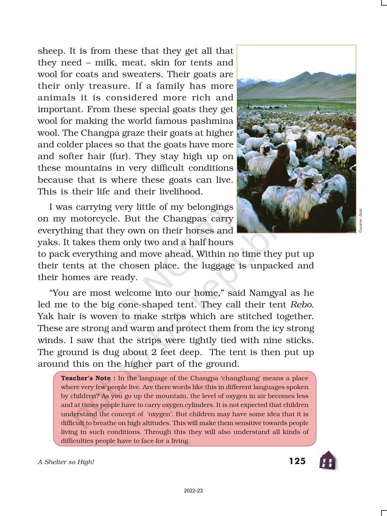 NCERT Book for Class 5 EVS Chapter 13 A Shelter so High! - Page 6
