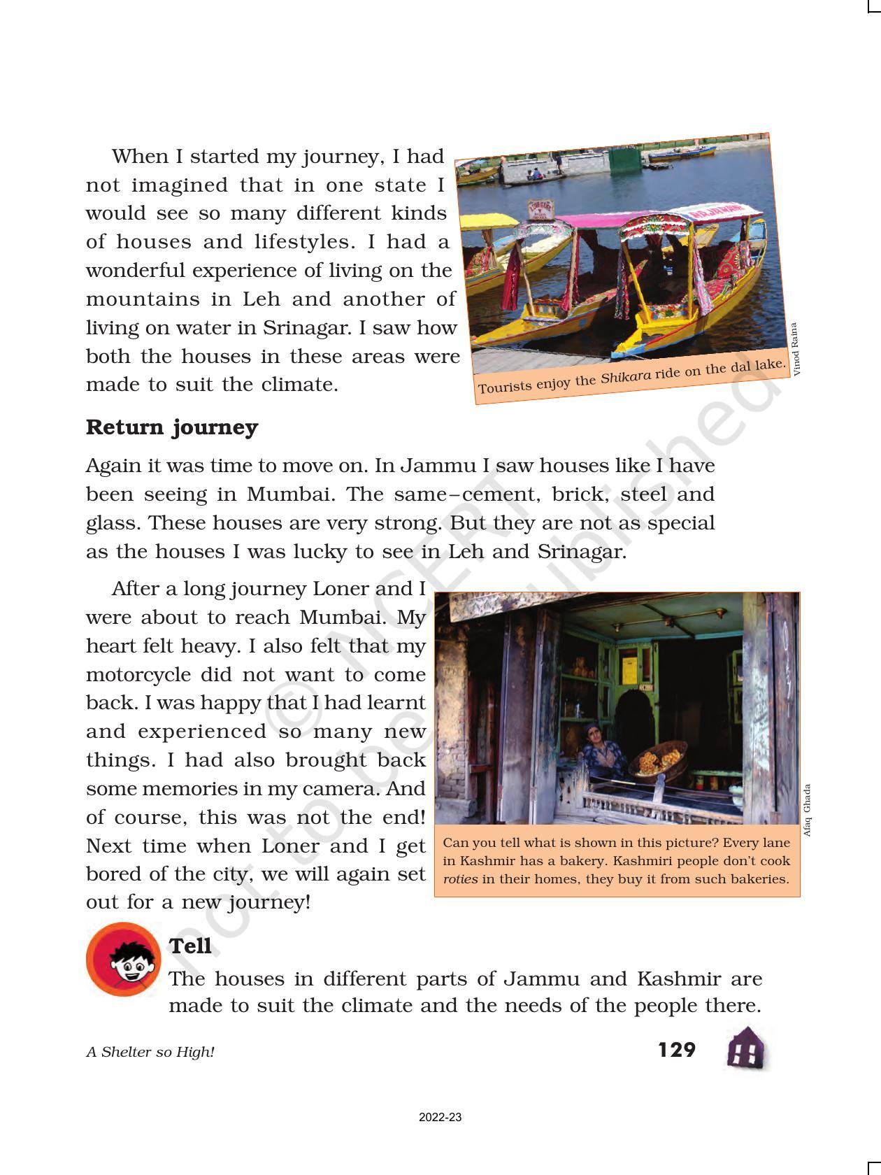 NCERT Book for Class 5 EVS Chapter 13 A Shelter so High! - Page 10