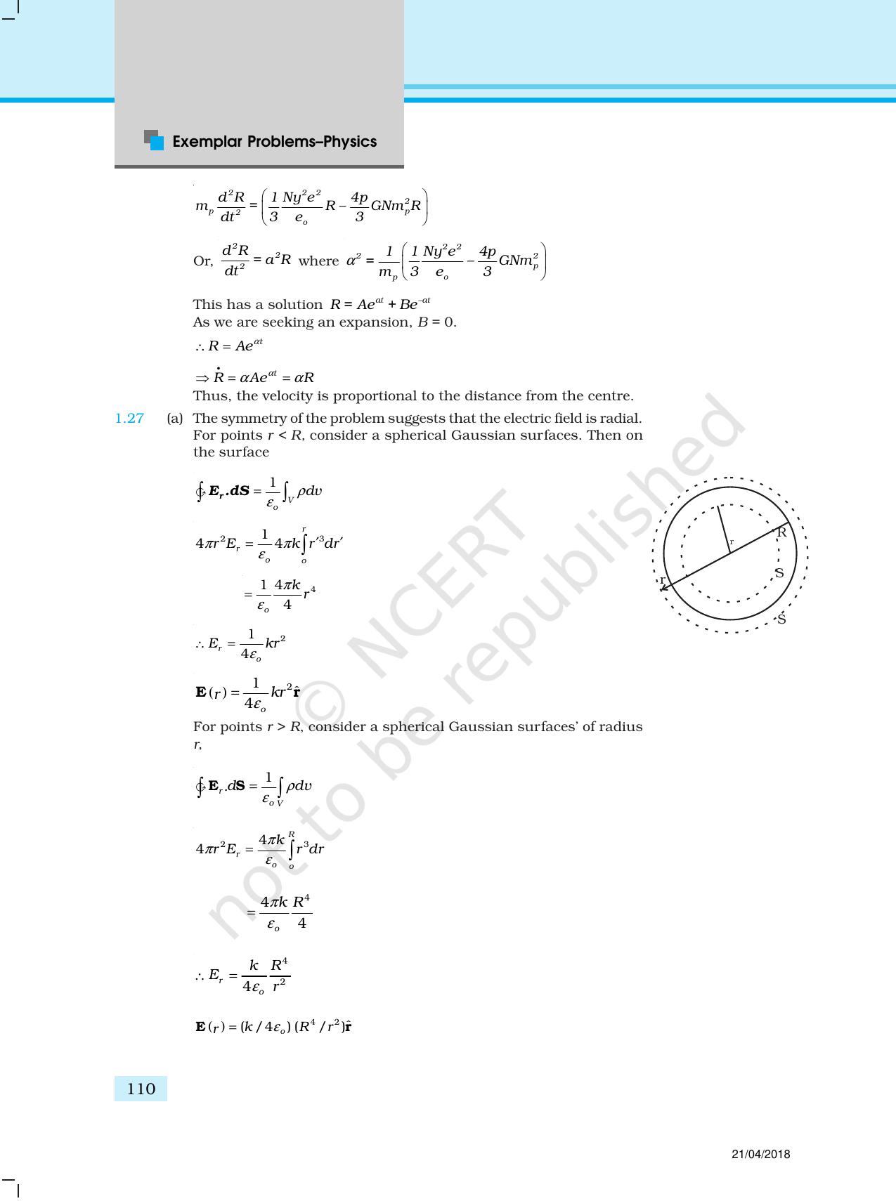 NCERT Exemplar Class 12: Physics  - Answers (All Units) - Page 5