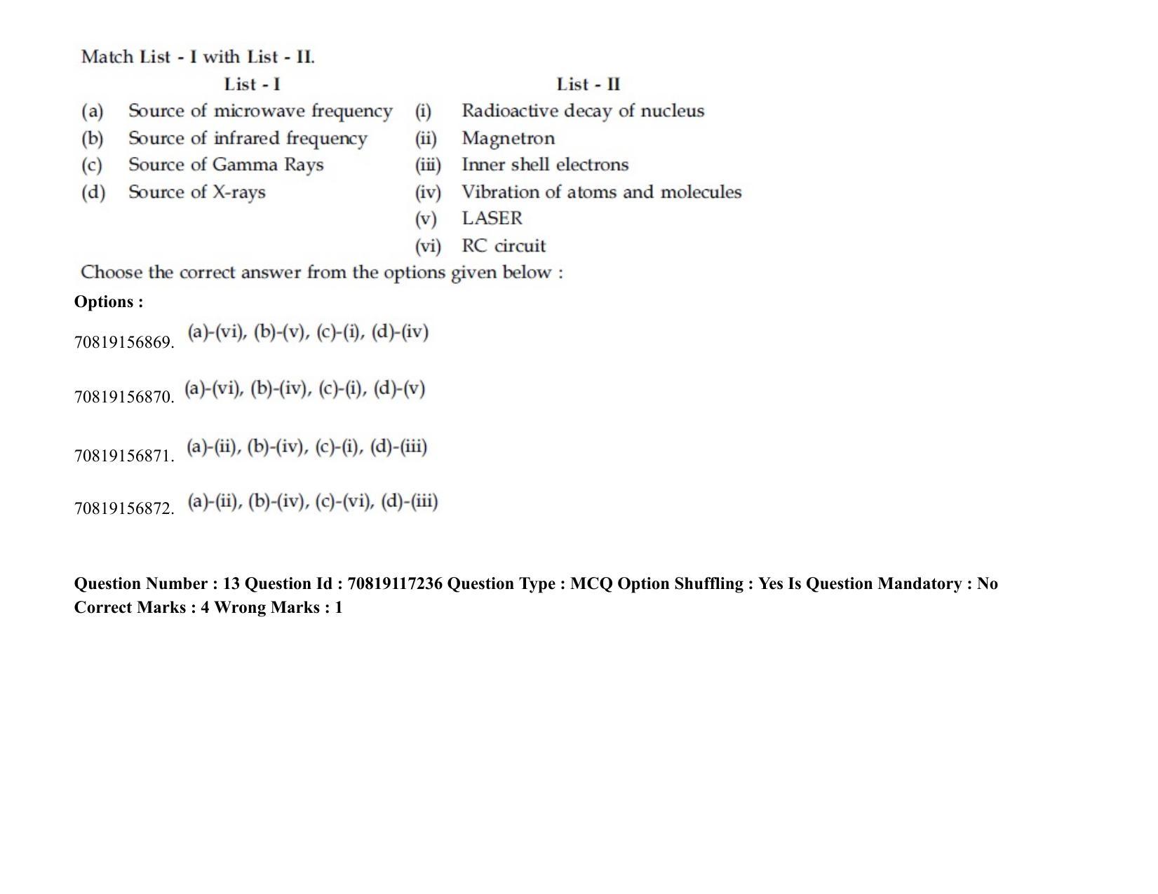 JEE Mains 2021: BTech ET (Shift 2) 24-02-2021 Question Paper - Page 21
