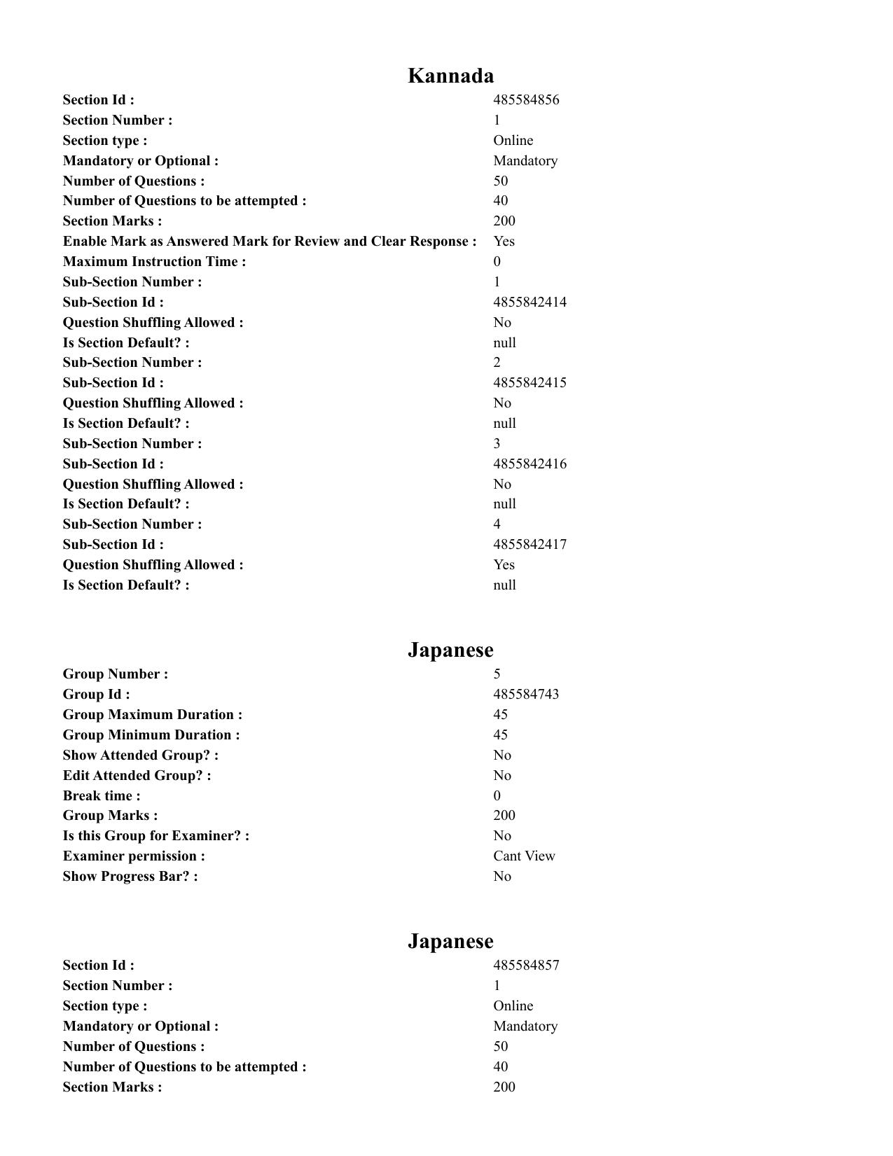 CUET 2023 English Hindi Shift 1 Question Papers - 18 June 2023 - Page 65