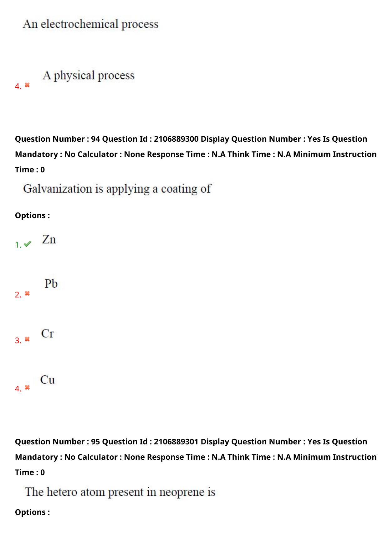 AP ECET 2024 Metallurgical Engineering (Shift 2) Question Paper wth Key - Page 61