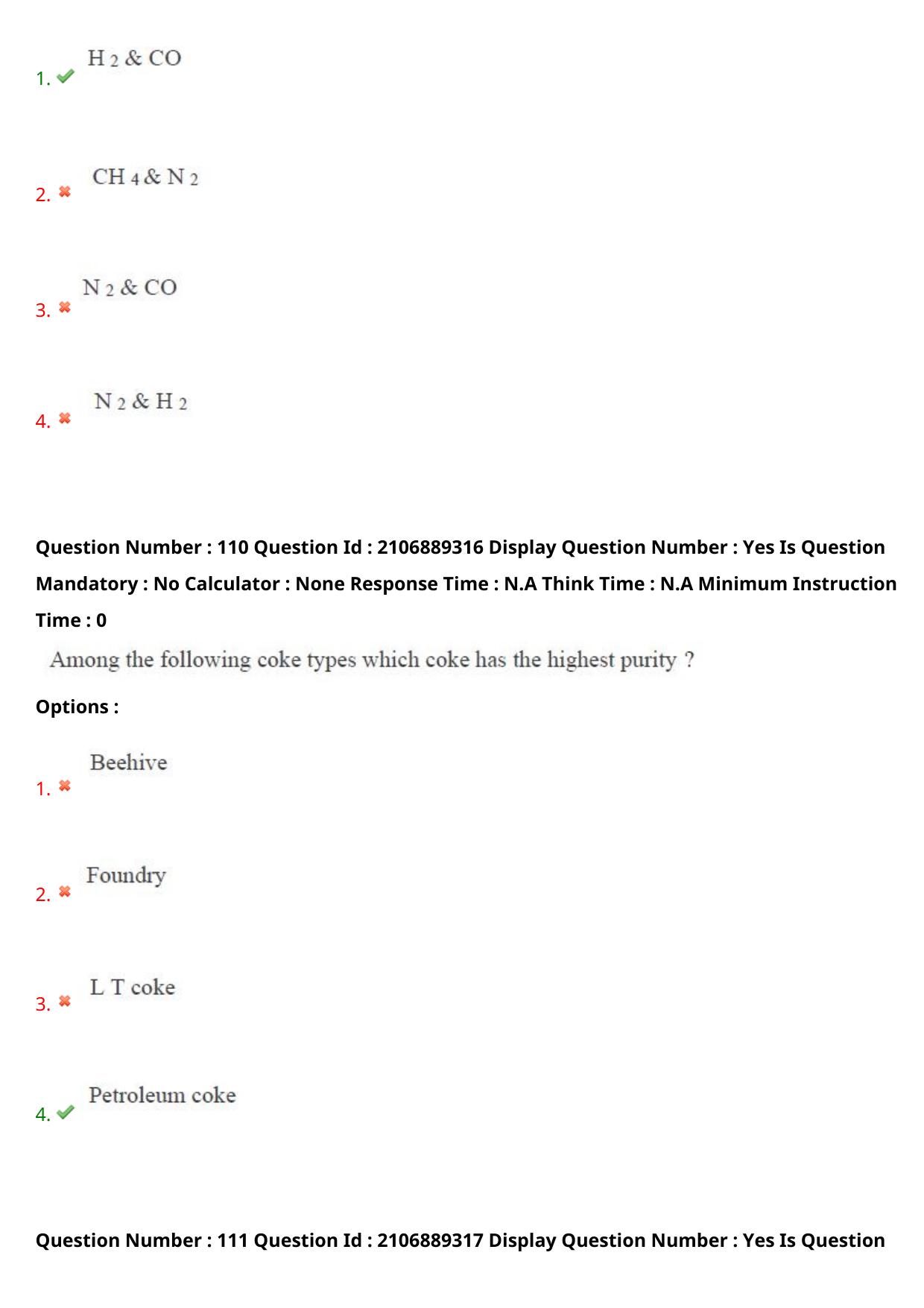 AP ECET 2024 Metallurgical Engineering (Shift 2) Question Paper wth Key - Page 71