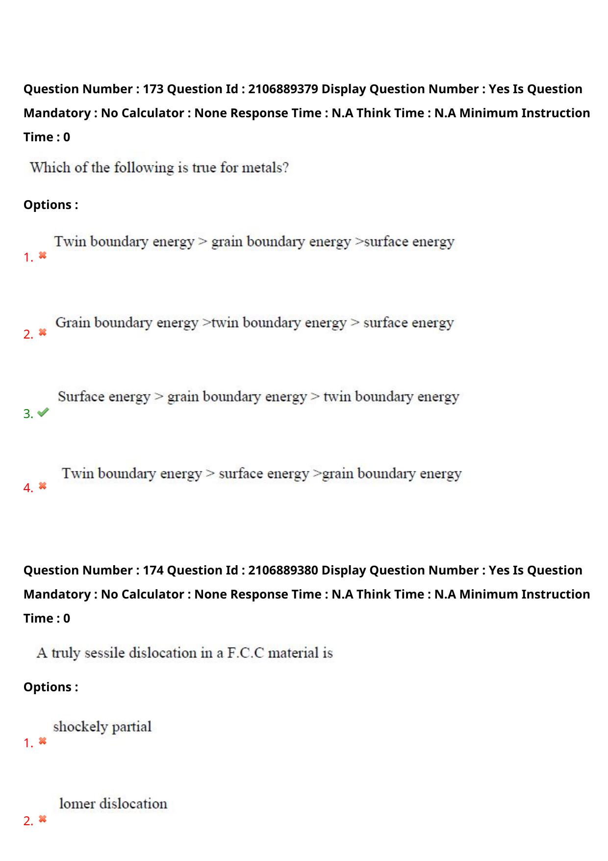 AP ECET 2024 Metallurgical Engineering (Shift 2) Question Paper wth Key - Page 109