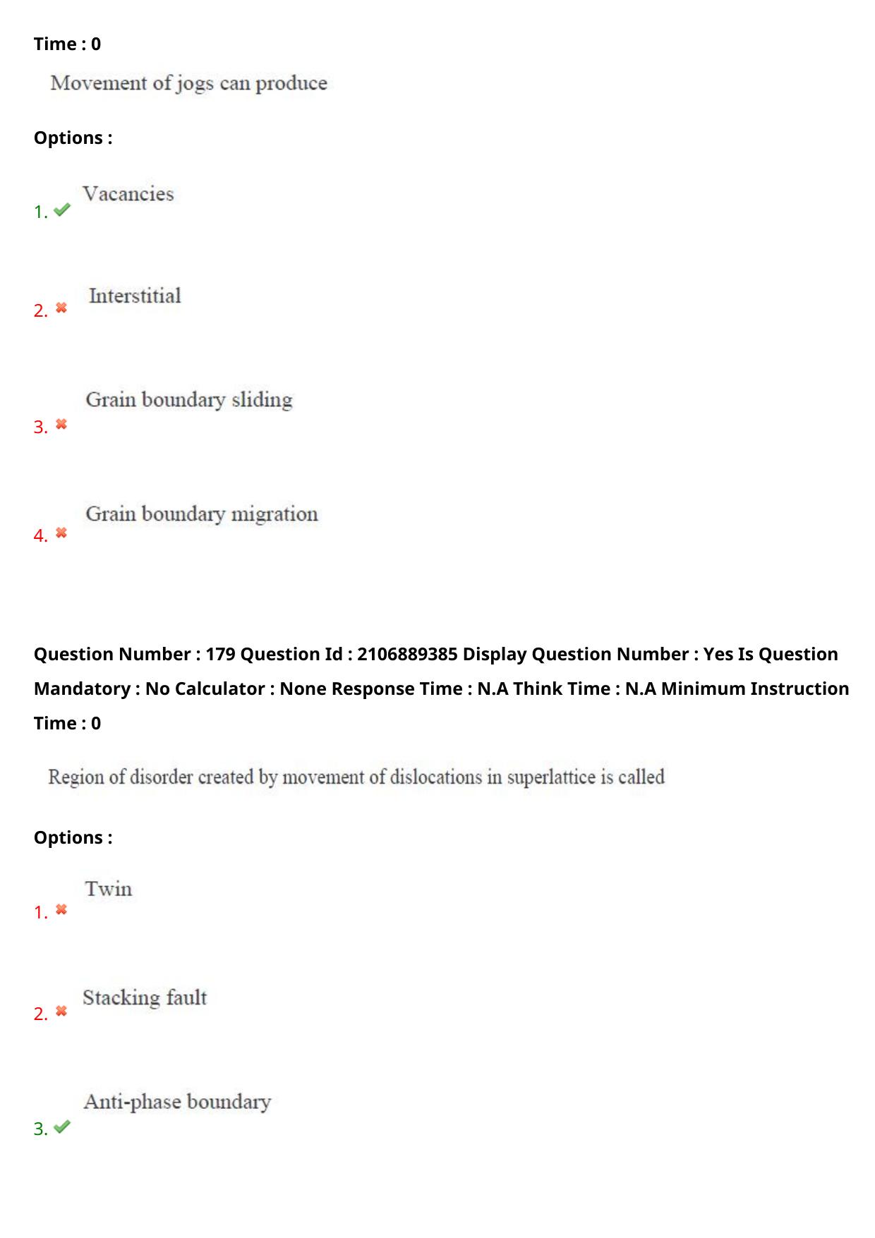AP ECET 2024 Metallurgical Engineering (Shift 2) Question Paper wth Key - Page 112