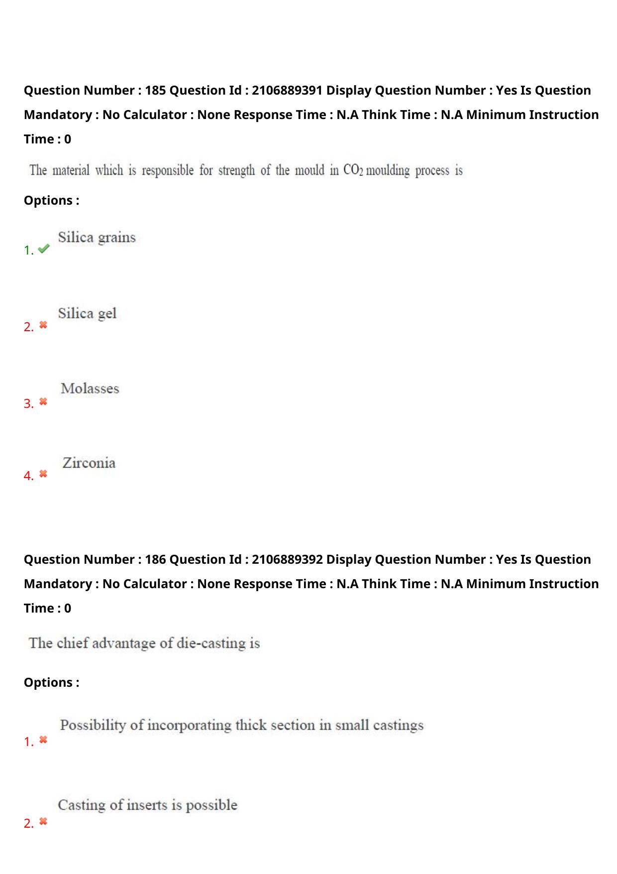 AP ECET 2024 Metallurgical Engineering (Shift 2) Question Paper wth Key - Page 116