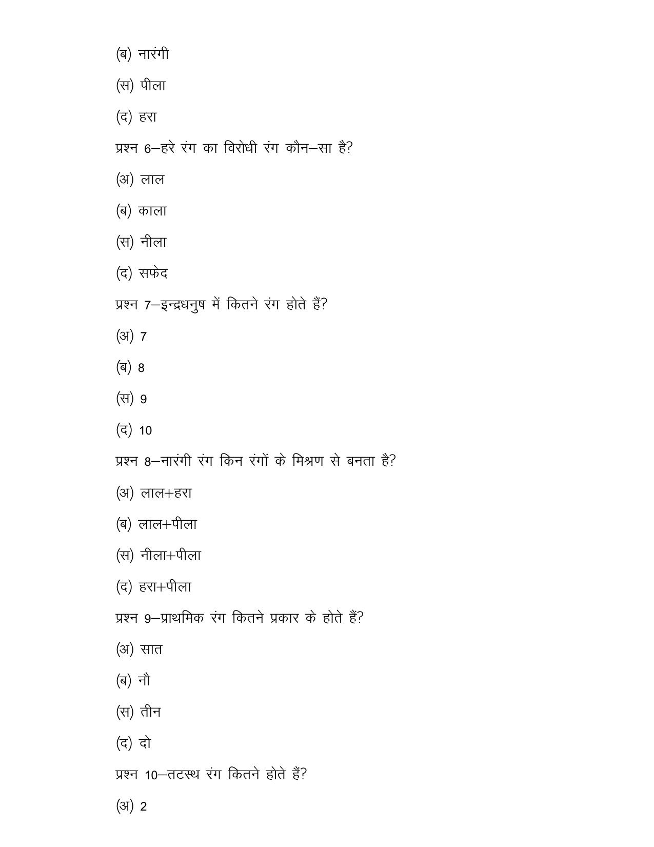 UP Board (UPMSP) Class 9 Art (drawing) Question Bank - Page 12