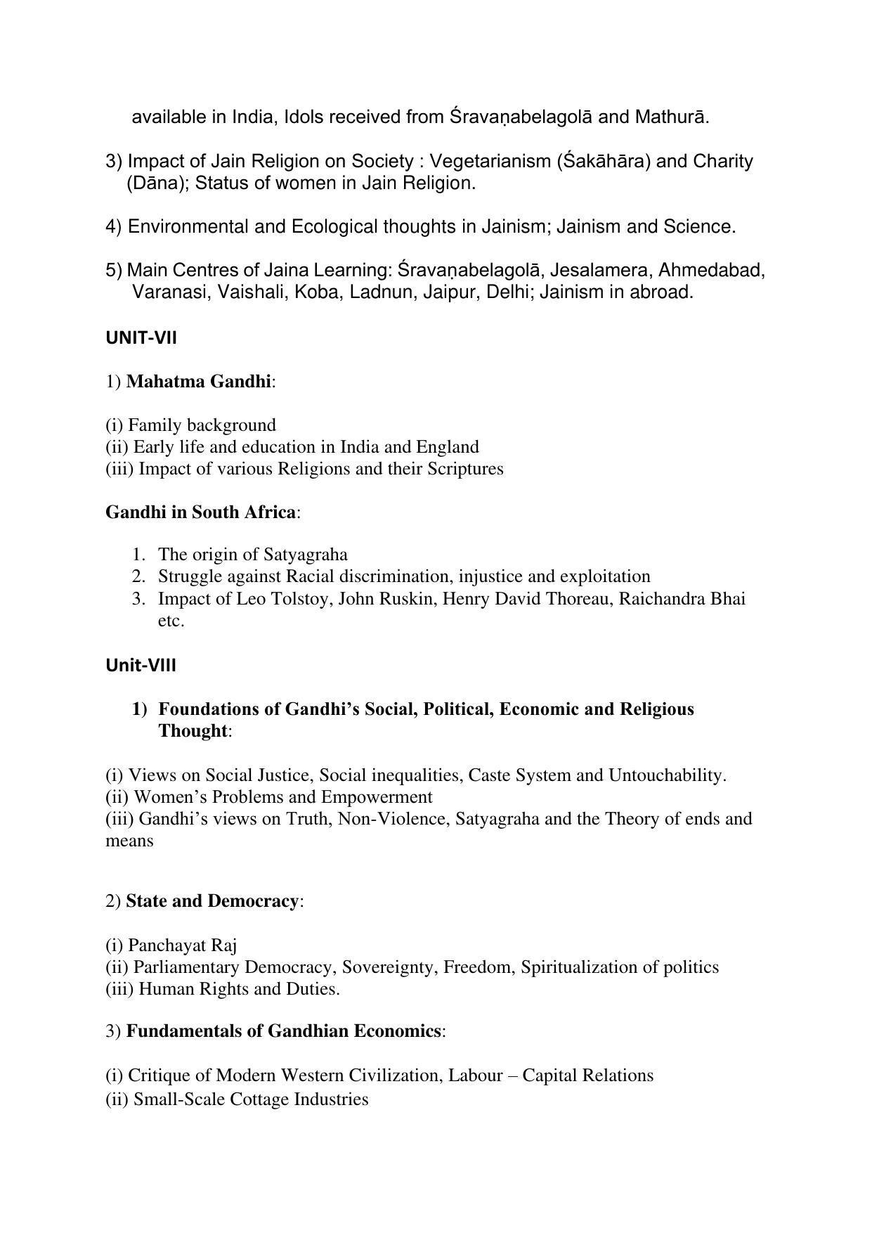 AP RCET Buddhist Studies Syllabus - Page 3