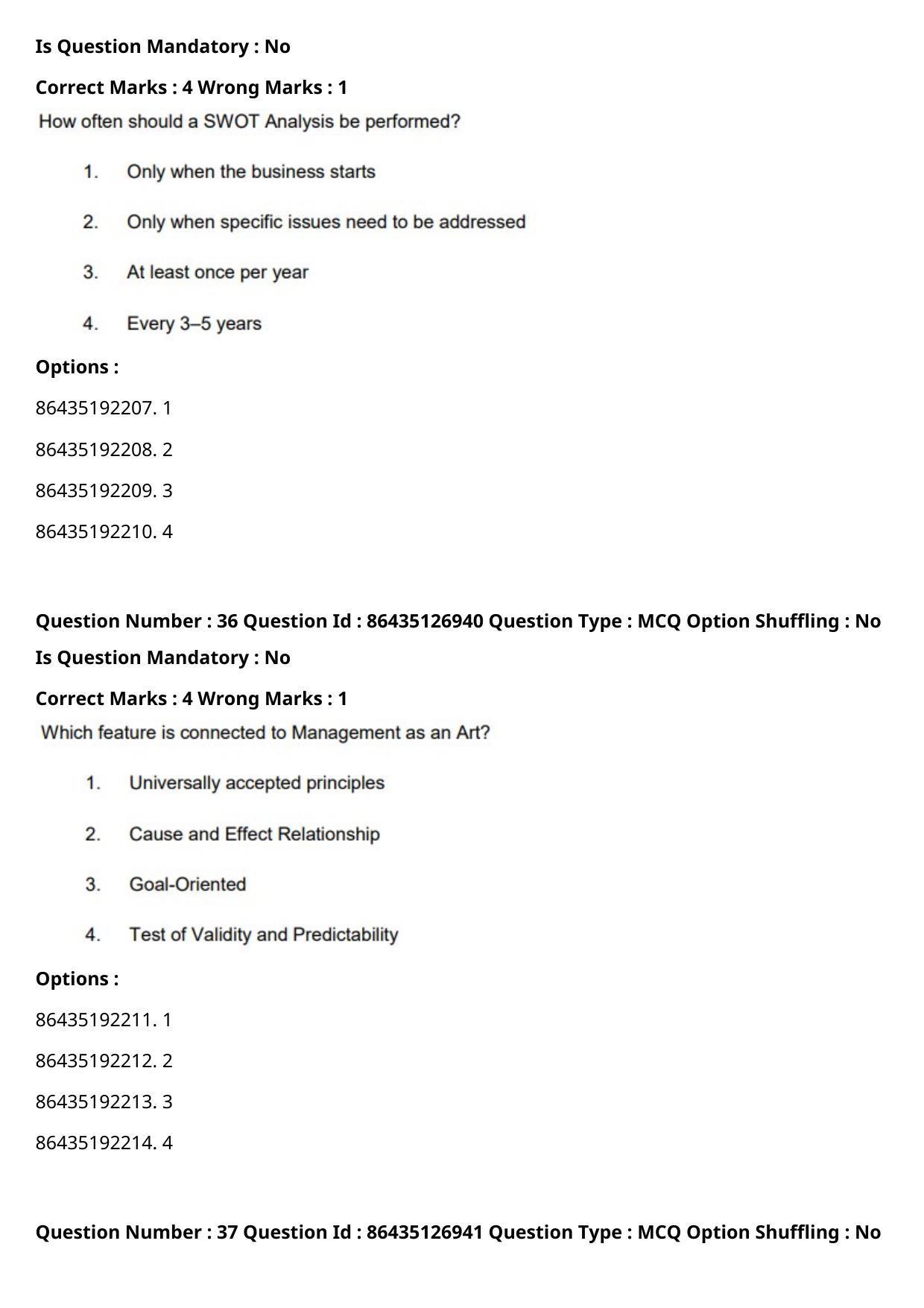 CUET PG 2021 PGQP37 Question Paper - Page 20