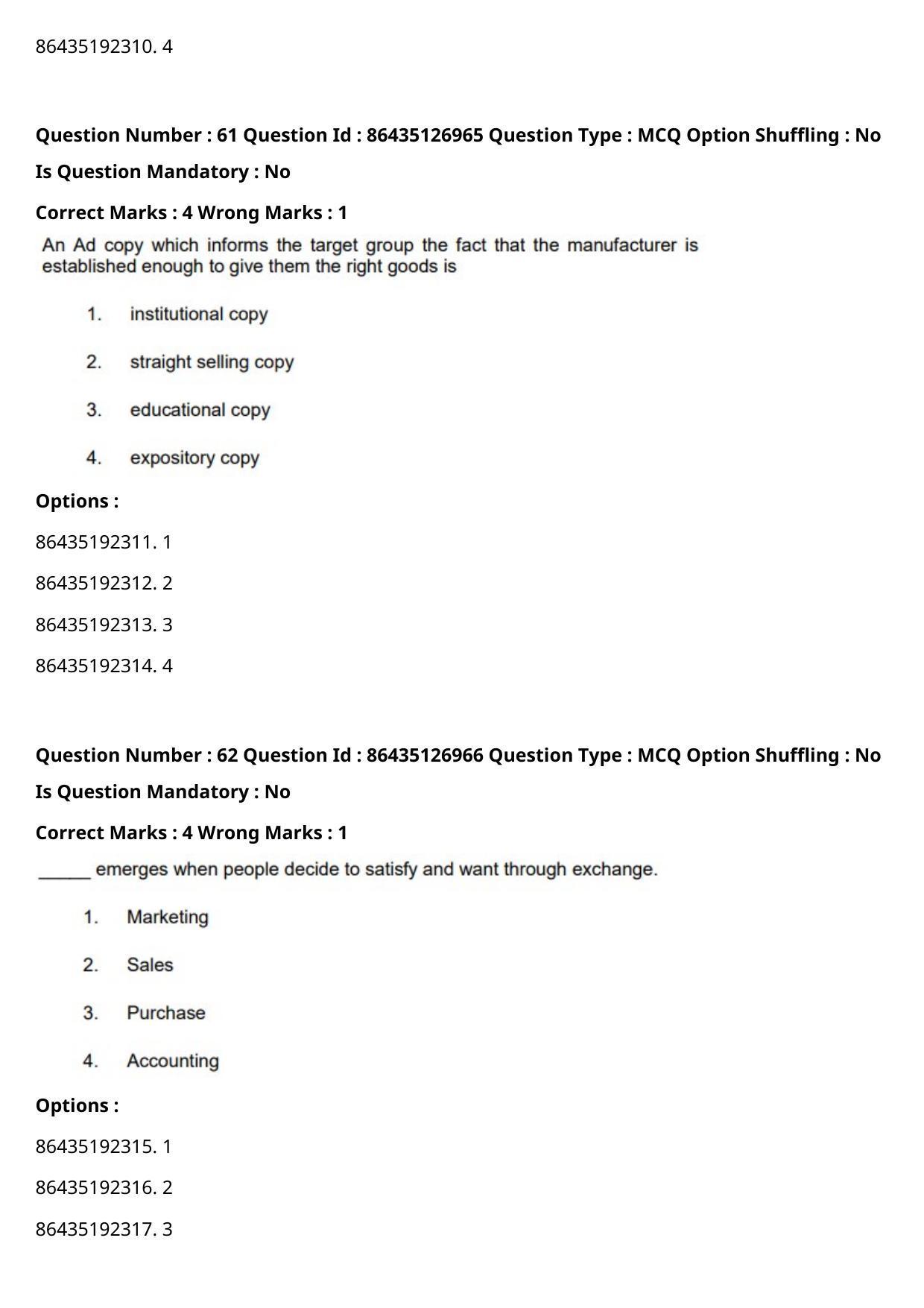 CUET PG 2021 PGQP37 Question Paper - Page 33