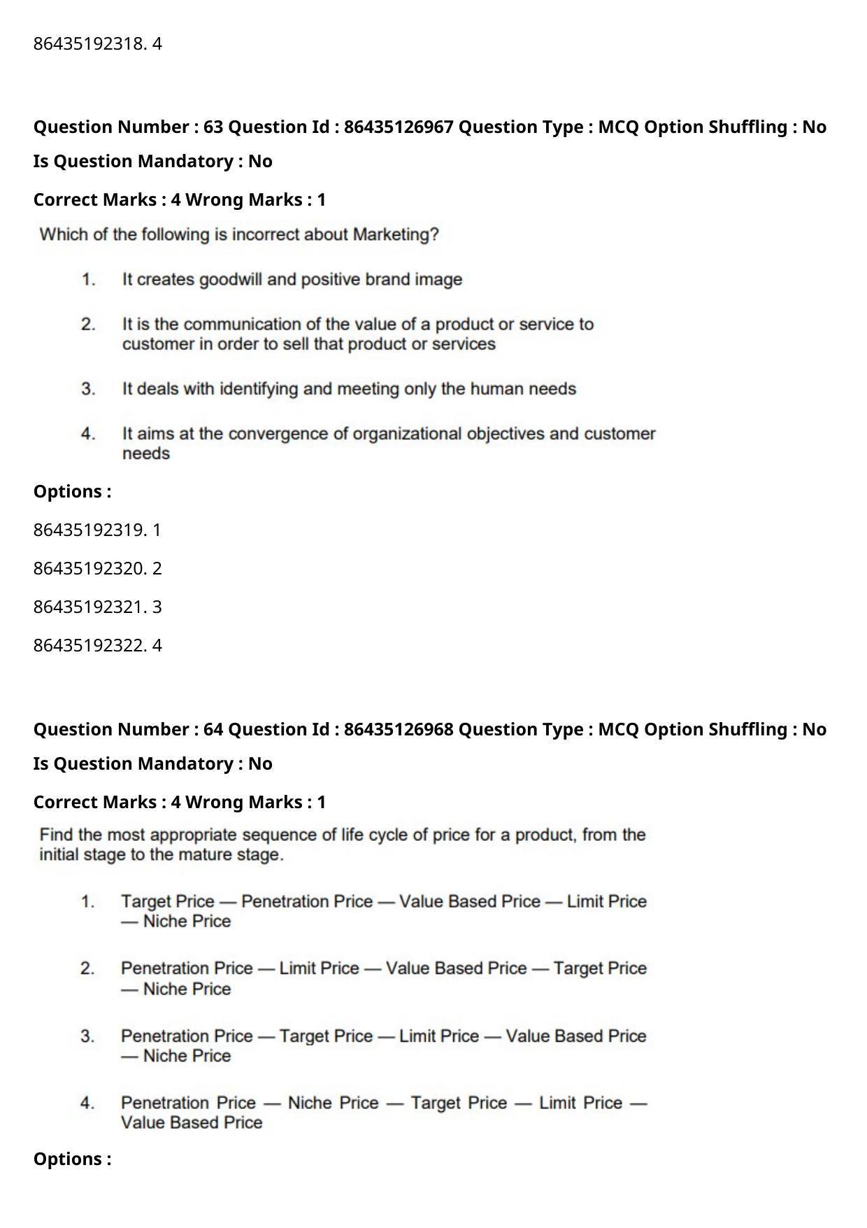 CUET PG 2021 PGQP37 Question Paper - Page 34