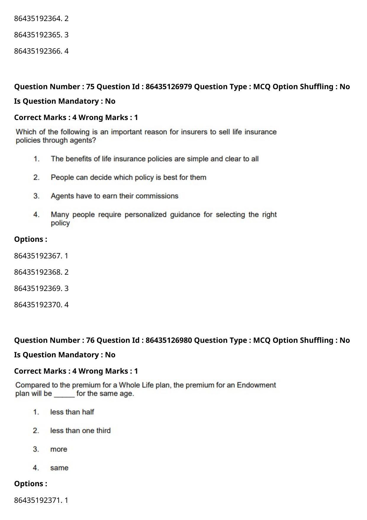 CUET PG 2021 PGQP37 Question Paper - Page 40