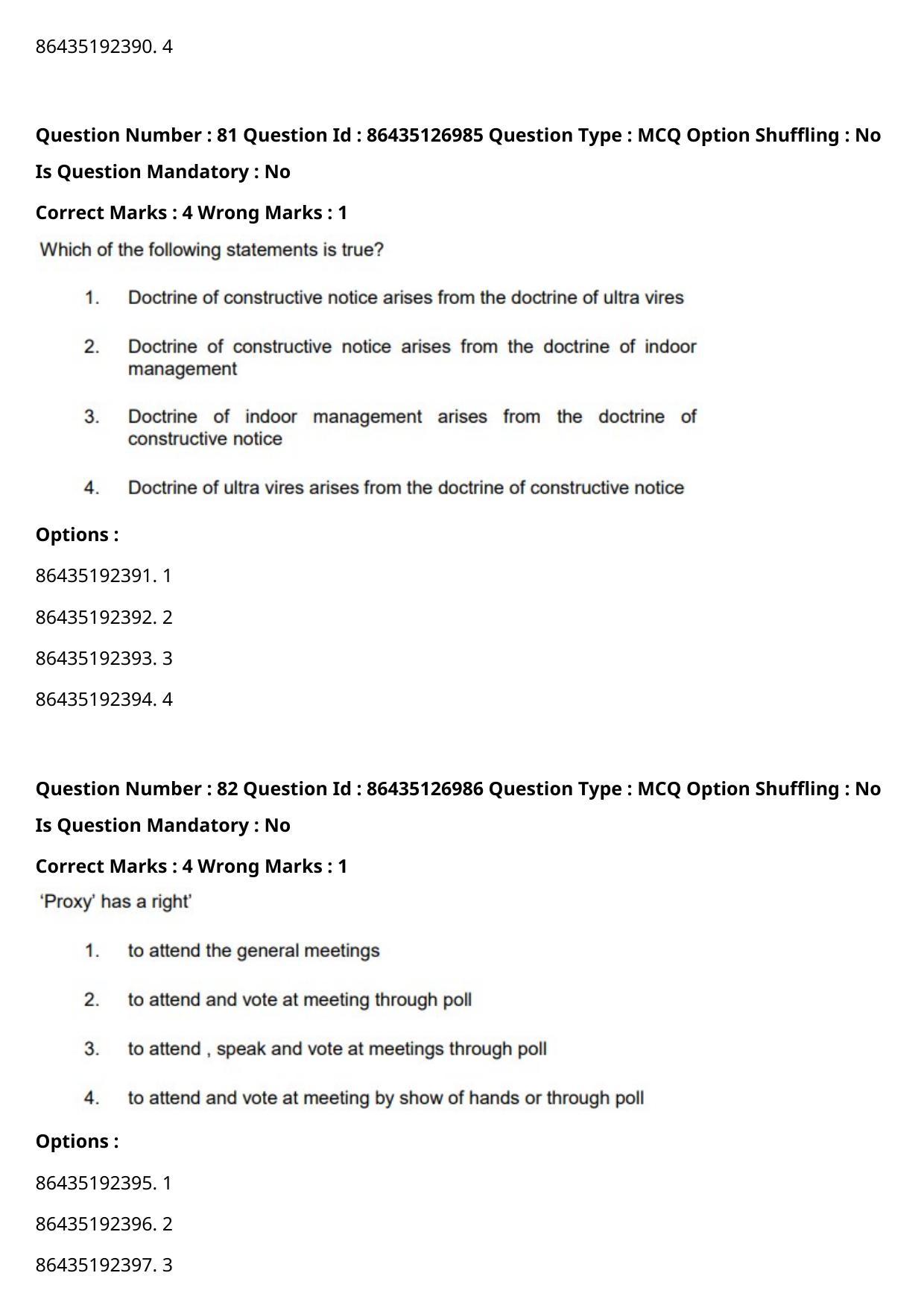CUET PG 2021 PGQP37 Question Paper - Page 43