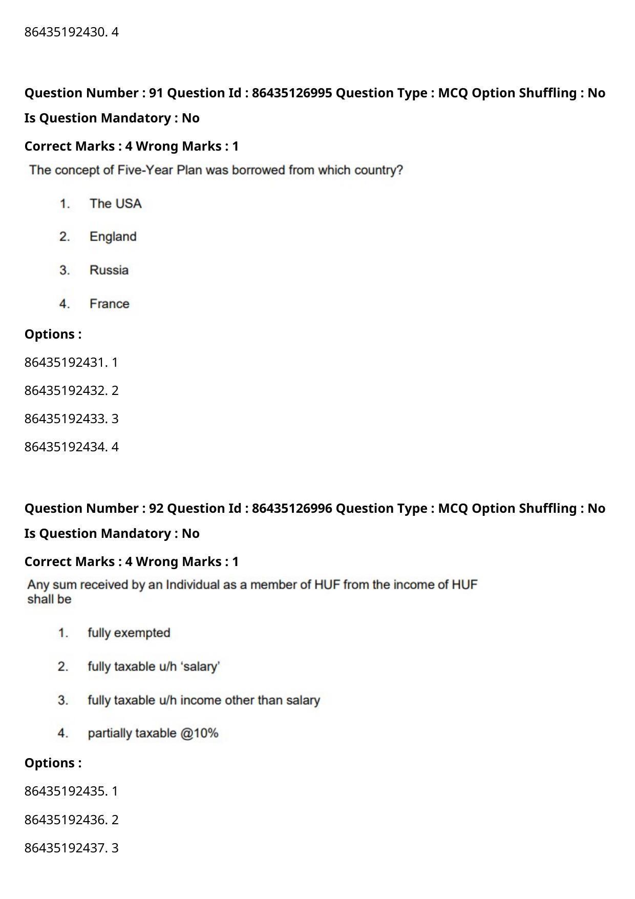 CUET PG 2021 PGQP37 Question Paper - Page 48