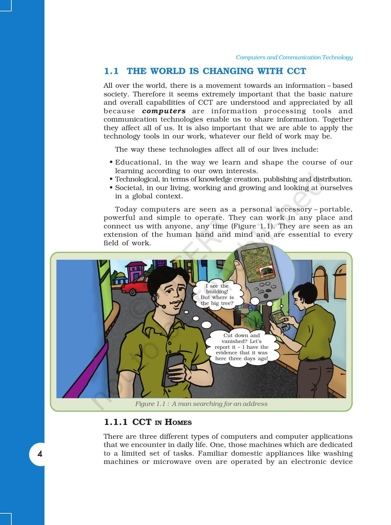 NCERT Book for Class 11 Computers Chapter 1 Experiencing the World of CCT - Page 2