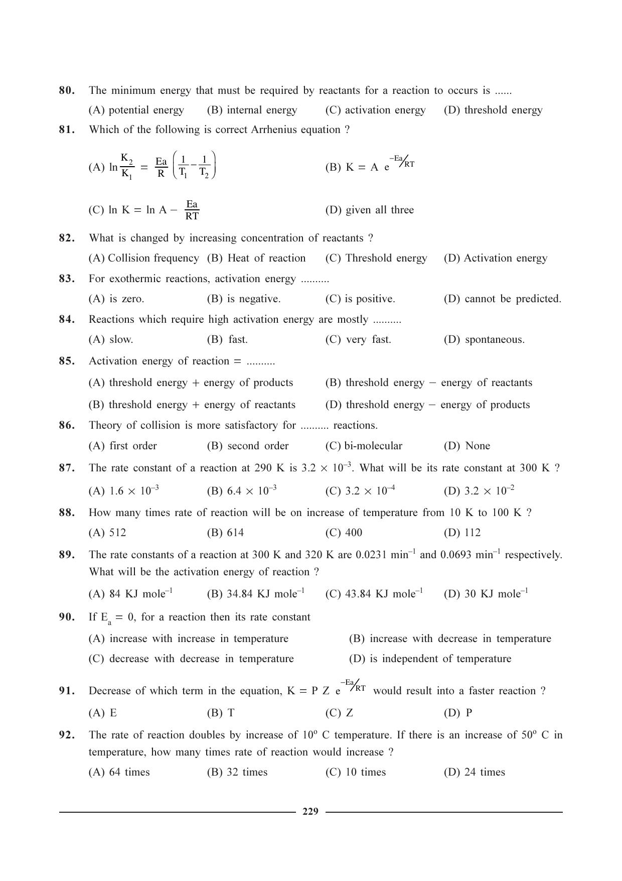 GSEB HSC Chemistry Question Paper (English Medium)- Chapter 9 - Page 14