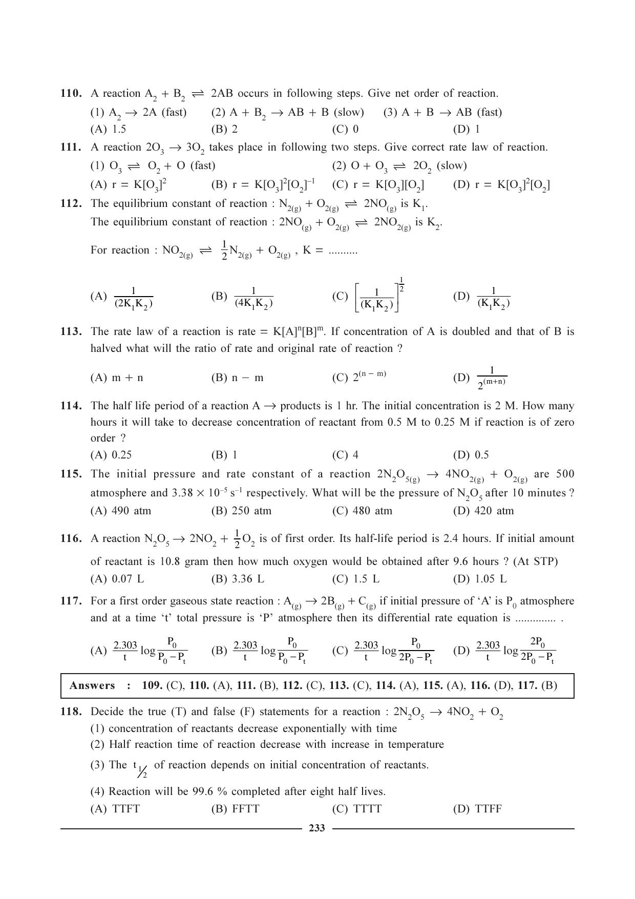 GSEB HSC Chemistry Question Paper (English Medium)- Chapter 9 - Page 18