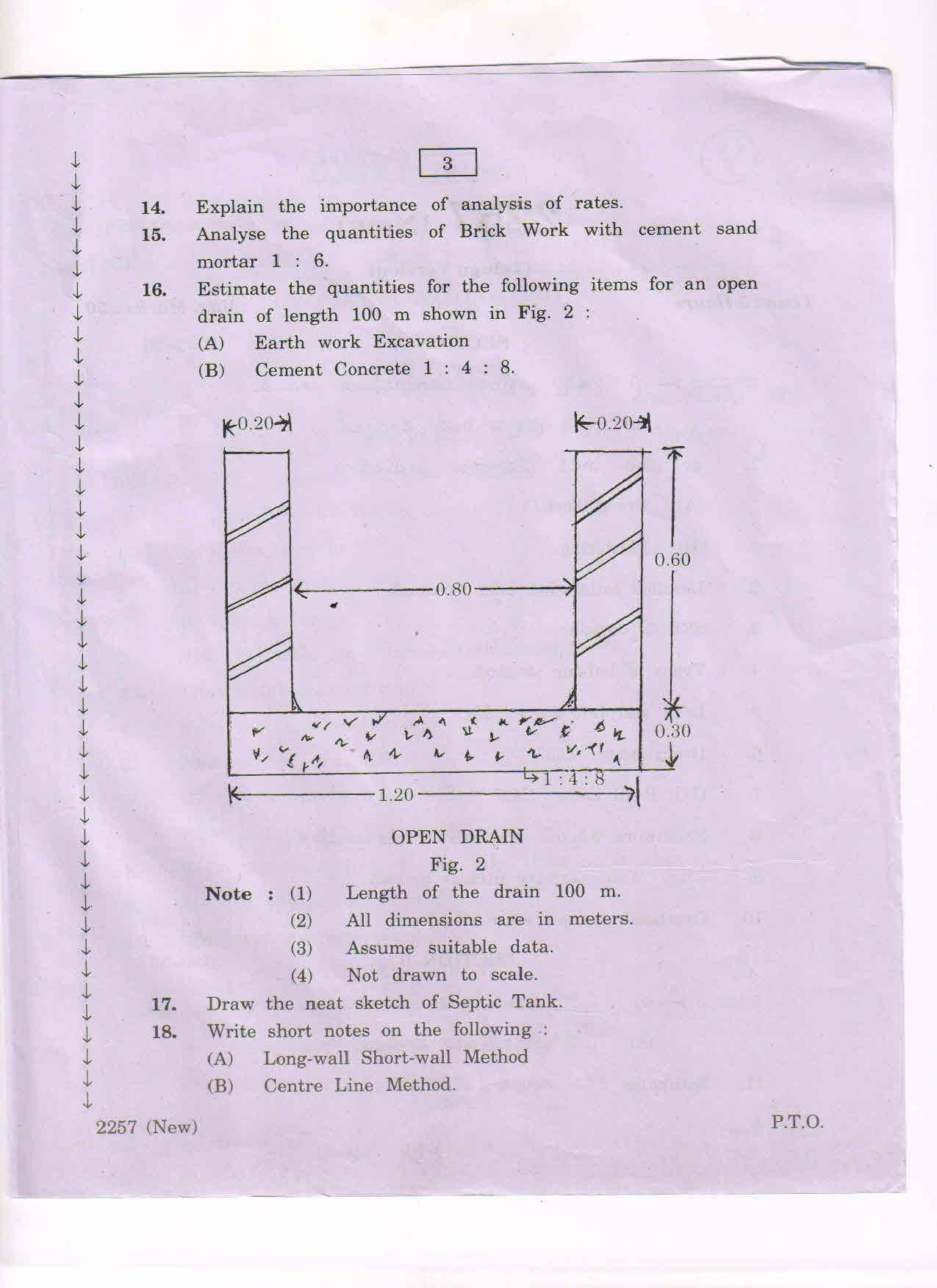 AP Inter 2nd Year Vocational Question Paper March - 2020 - Estimating and Costing-II(new) - Page 3