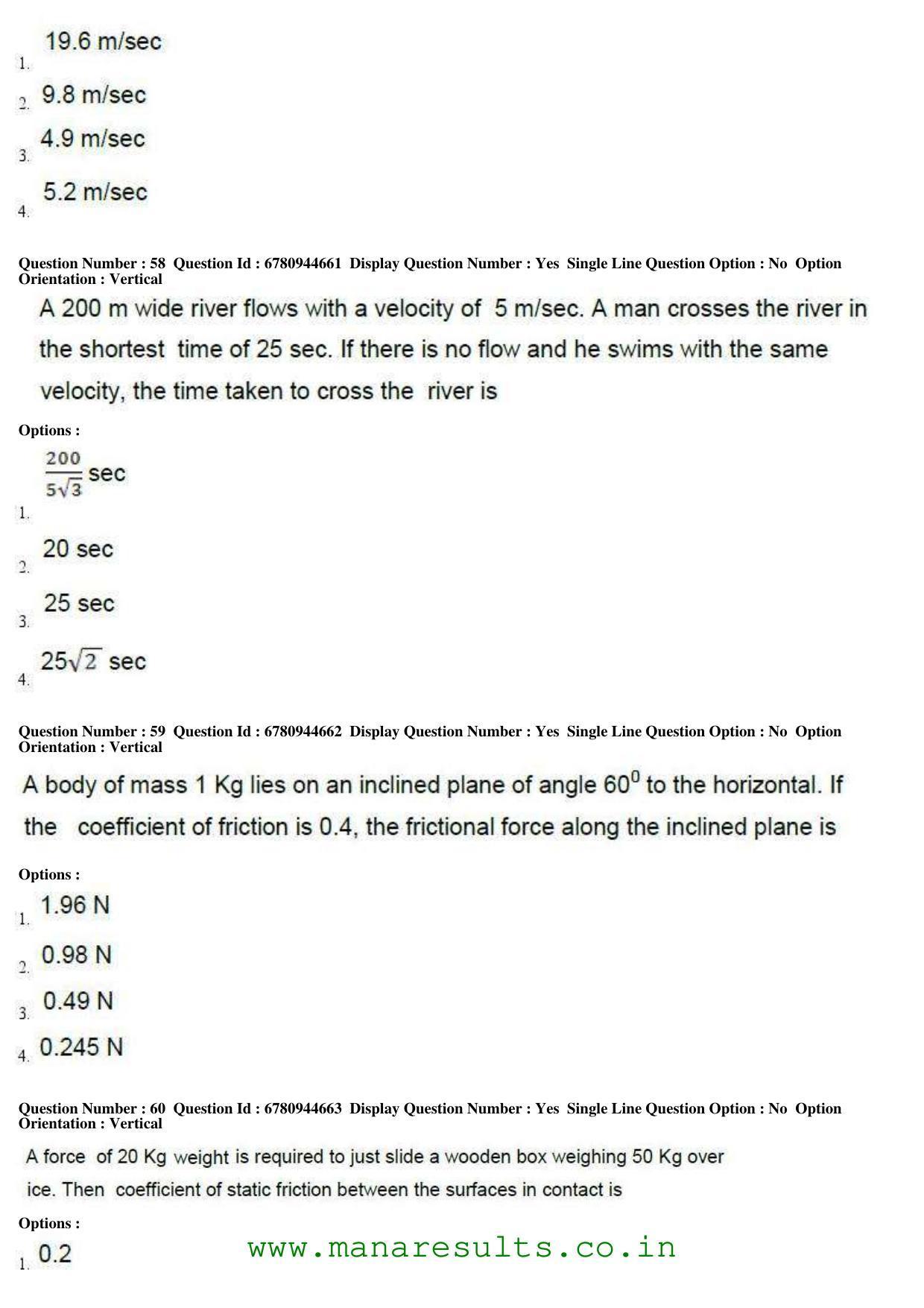 AP ECET 2017 Civil Engineering Old Previous Question Papers - Page 20