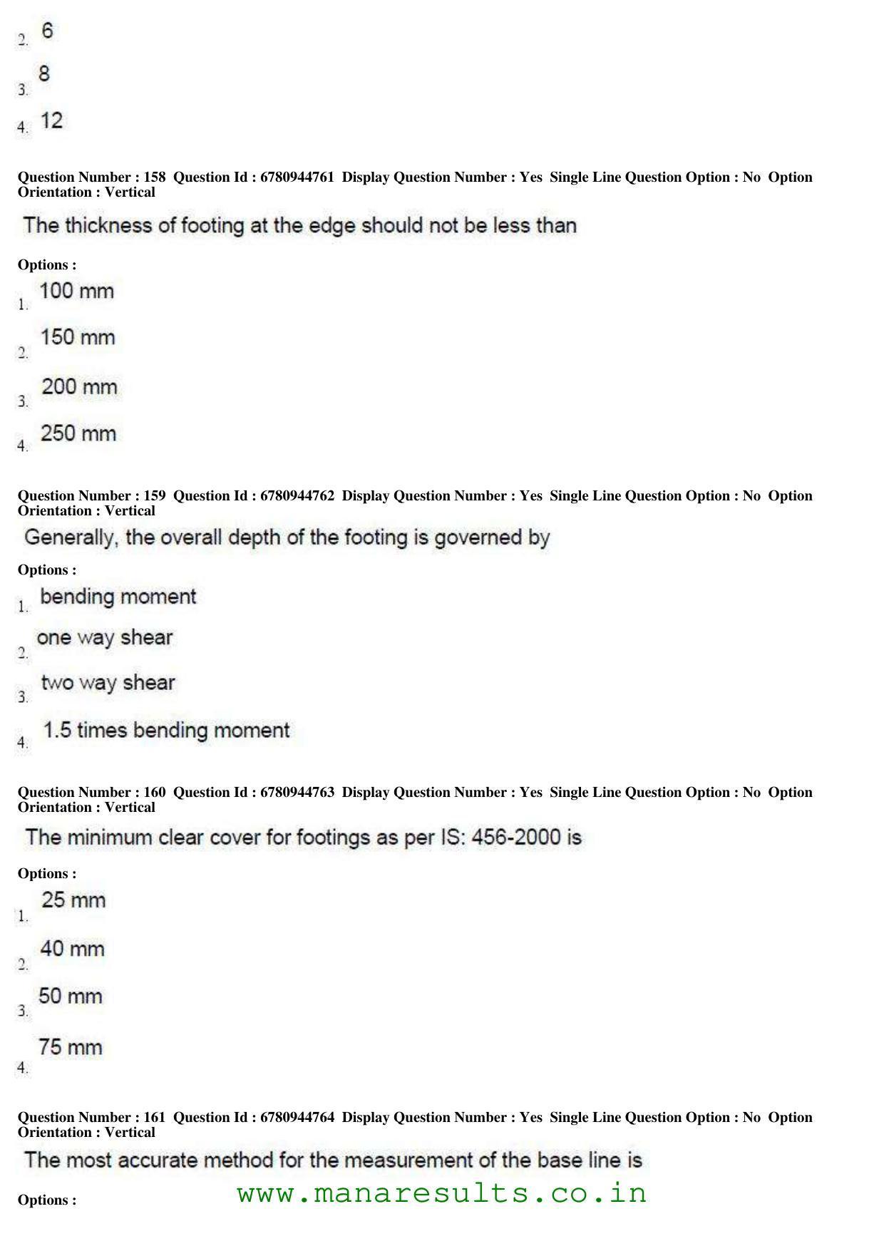 AP ECET 2017 Civil Engineering Old Previous Question Papers - Page 50