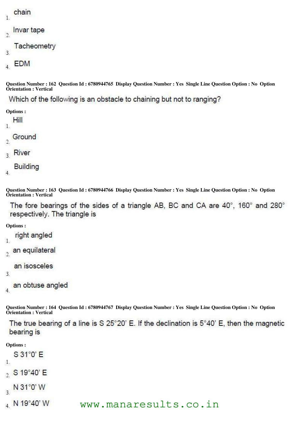 AP ECET 2017 Civil Engineering Old Previous Question Papers - Page 51