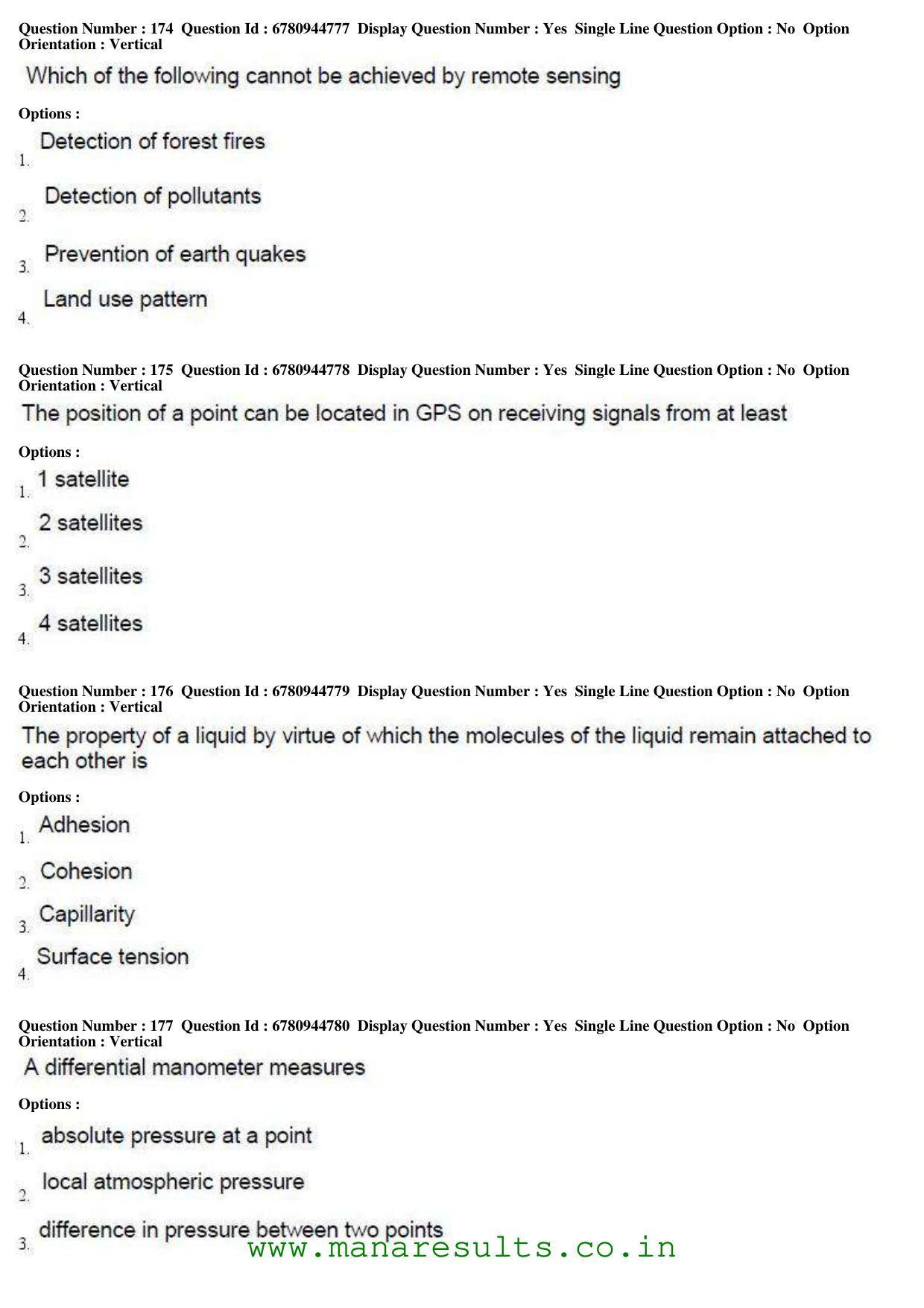 AP ECET 2017 Civil Engineering Old Previous Question Papers - Page 55