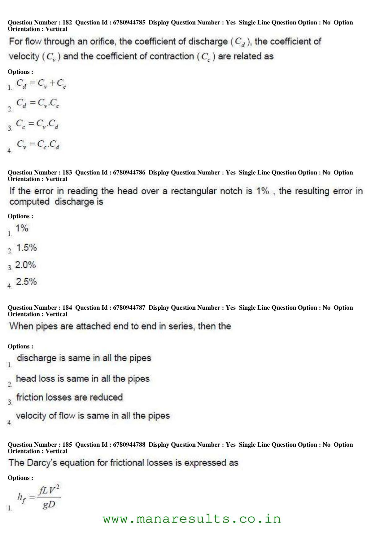 AP ECET 2017 Civil Engineering Old Previous Question Papers - Page 57