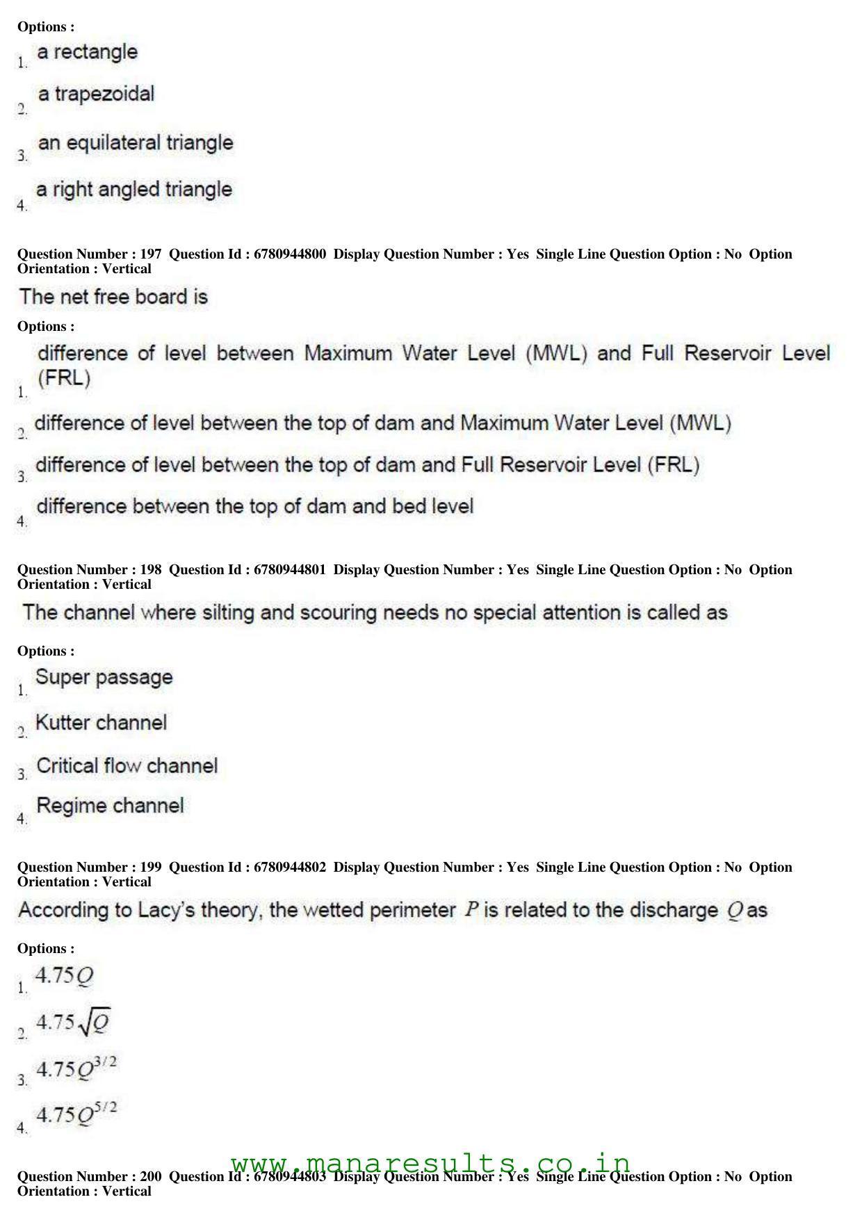 AP ECET 2017 Civil Engineering Old Previous Question Papers - Page 61