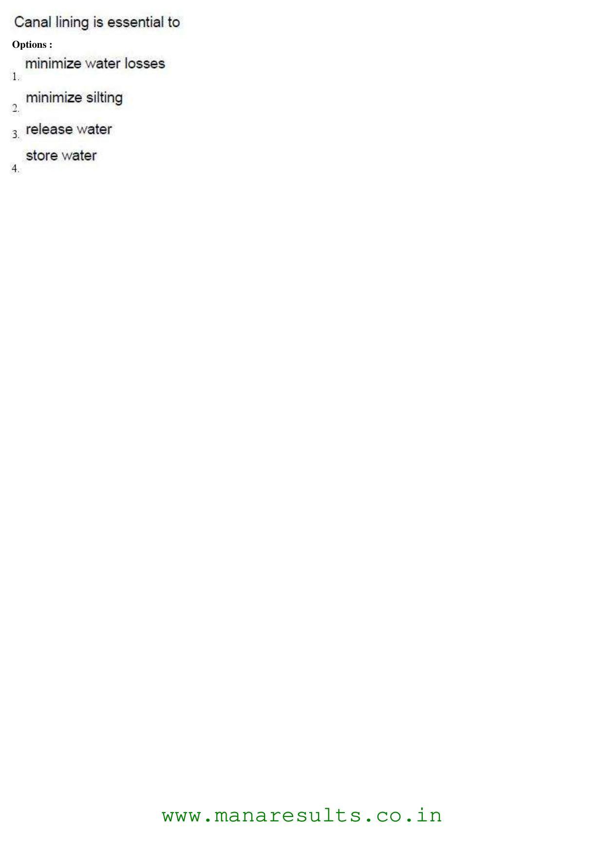 AP ECET 2017 Civil Engineering Old Previous Question Papers - Page 62