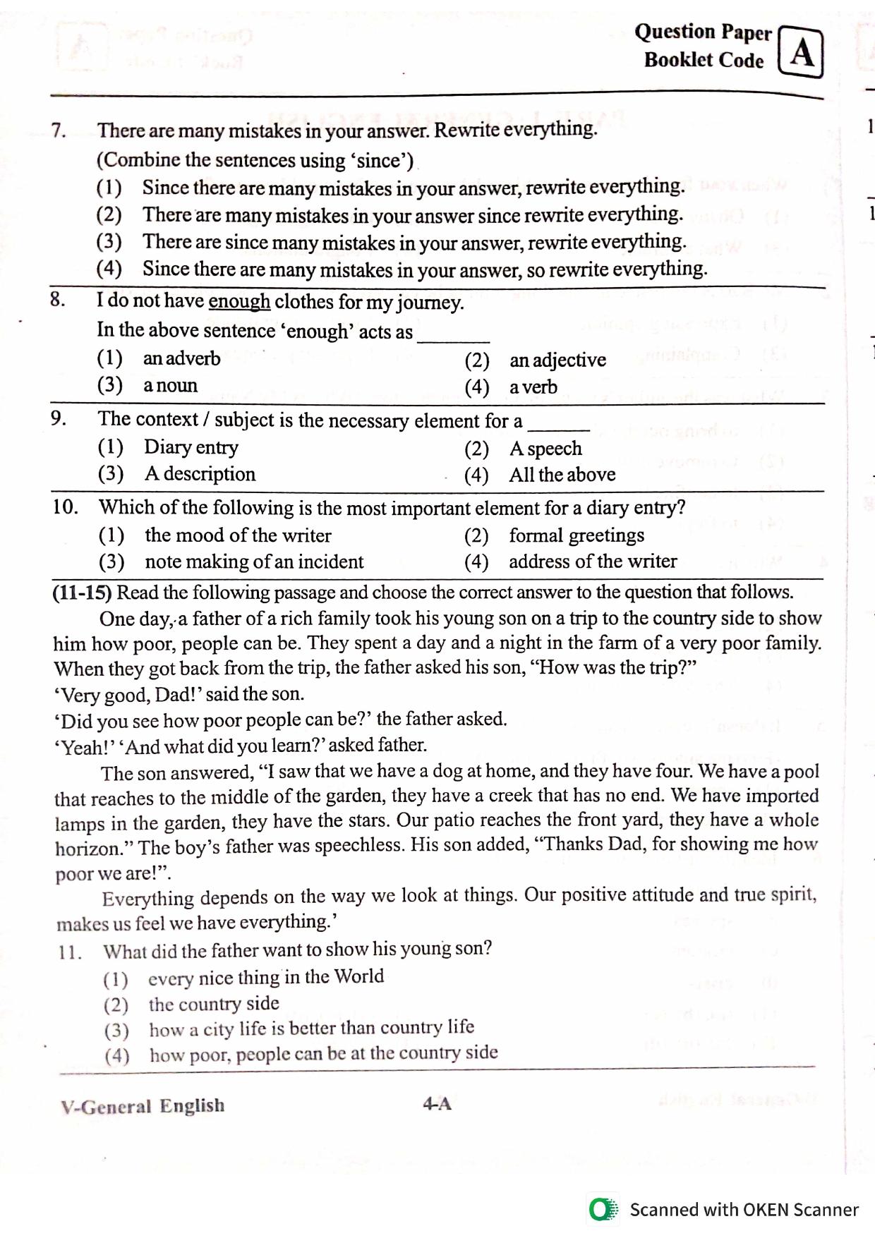 MEC CEC English/ Telugu Medium 2022  - Page 4