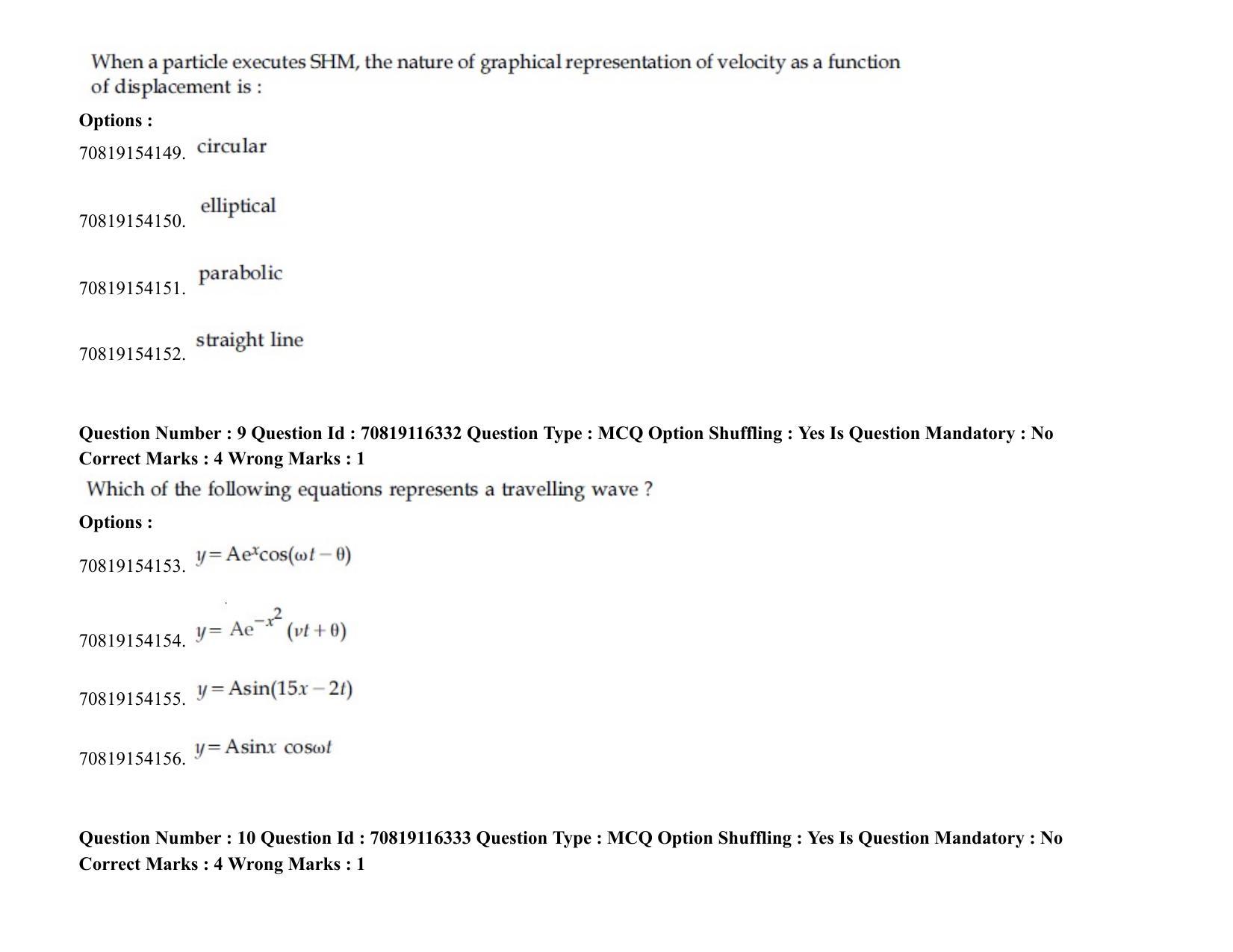 JEE Mains 2021: BTech (Shift 2) 24-02-2021 Question Paper - Page 8