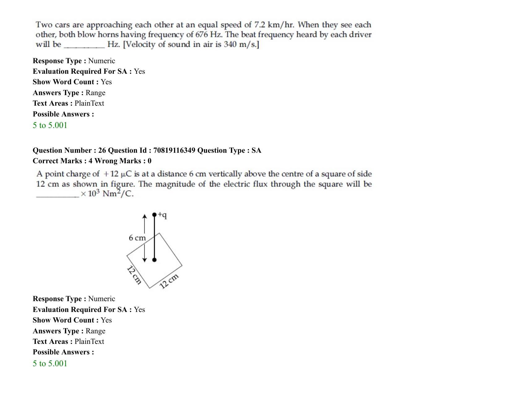 JEE Mains 2021: BTech (Shift 2) 24-02-2021 Question Paper - Page 18