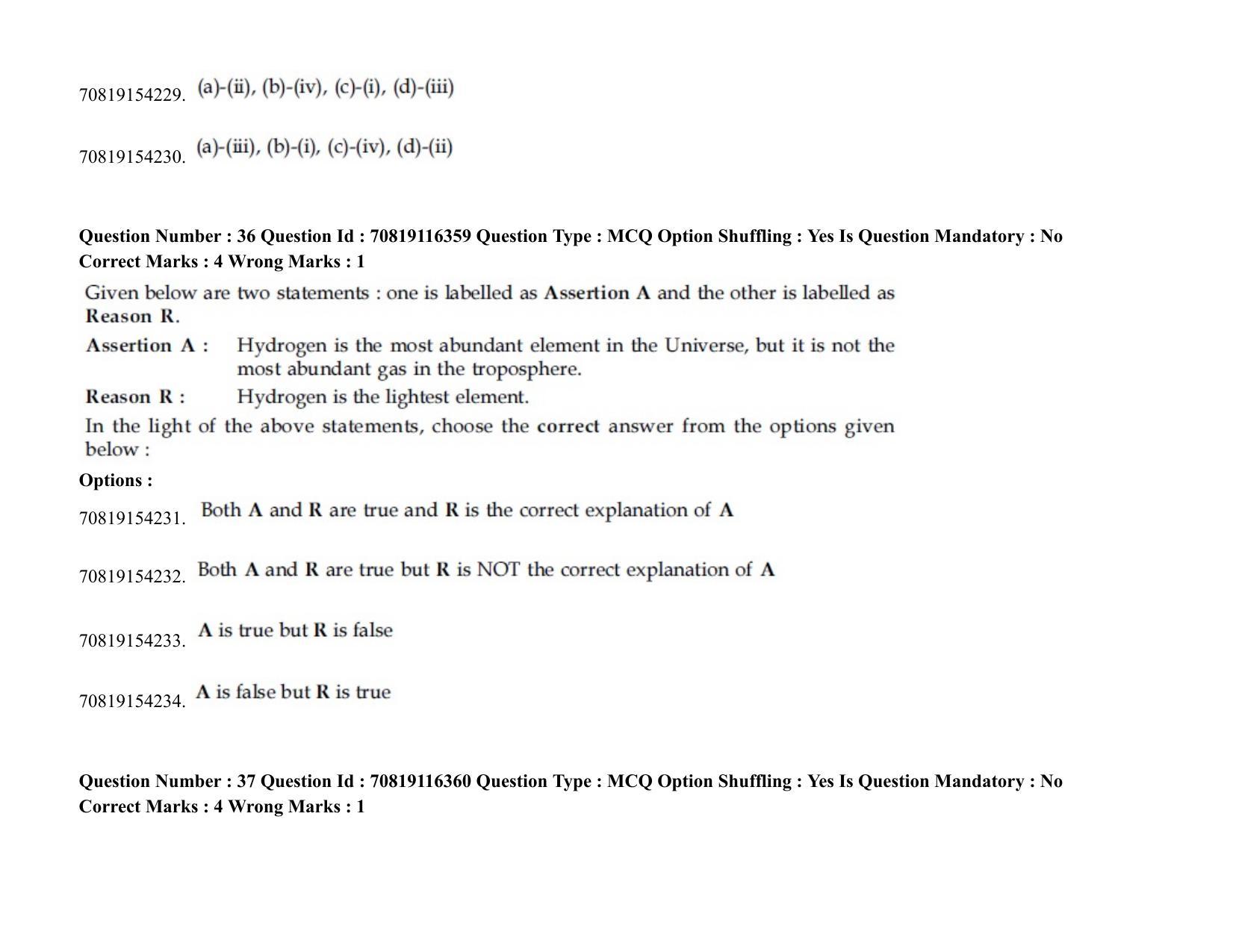 JEE Mains 2021: BTech (Shift 2) 24-02-2021 Question Paper - Page 24