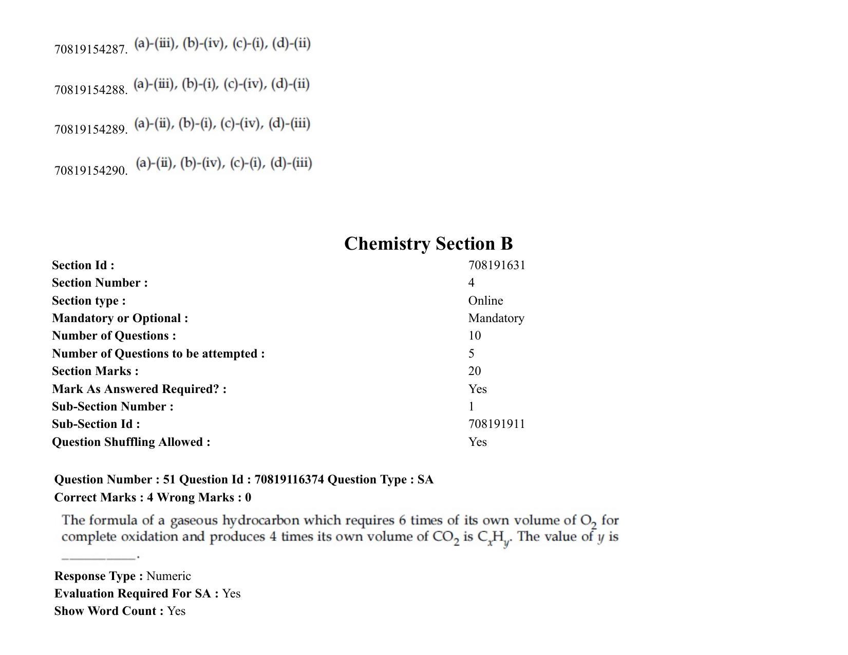 JEE Mains 2021: BTech (Shift 2) 24-02-2021 Question Paper - Page 34