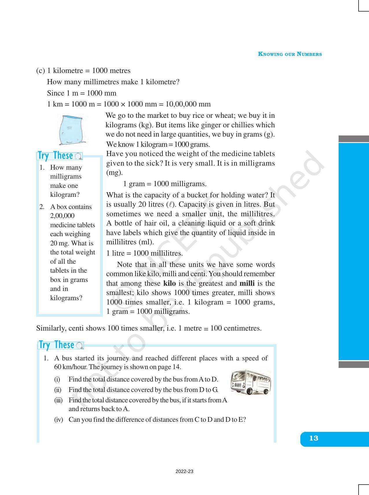 NCERT Book for Class 6 Maths: Chapter 1-Knowing Our Numbers - Page 13