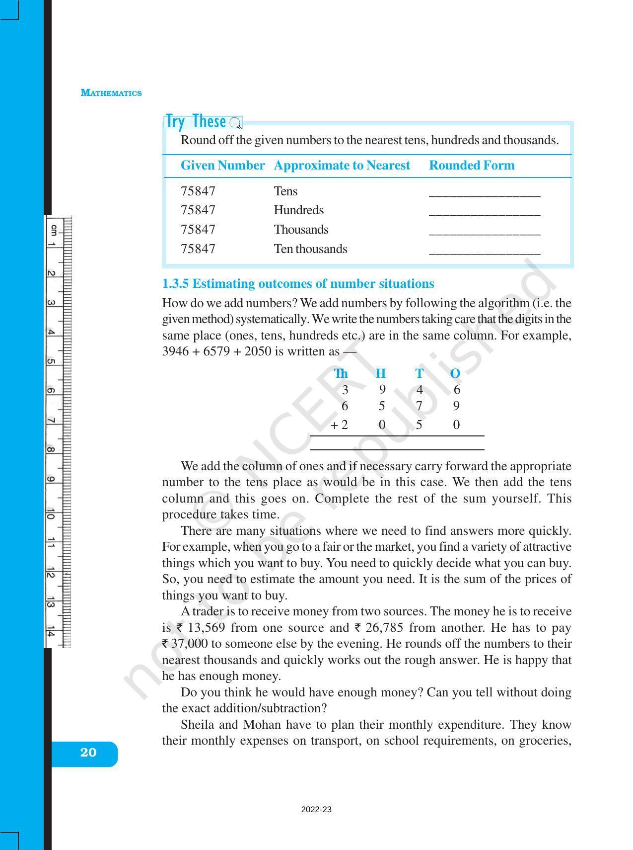NCERT Book for Class 6 Maths: Chapter 1-Knowing Our Numbers - Page 20