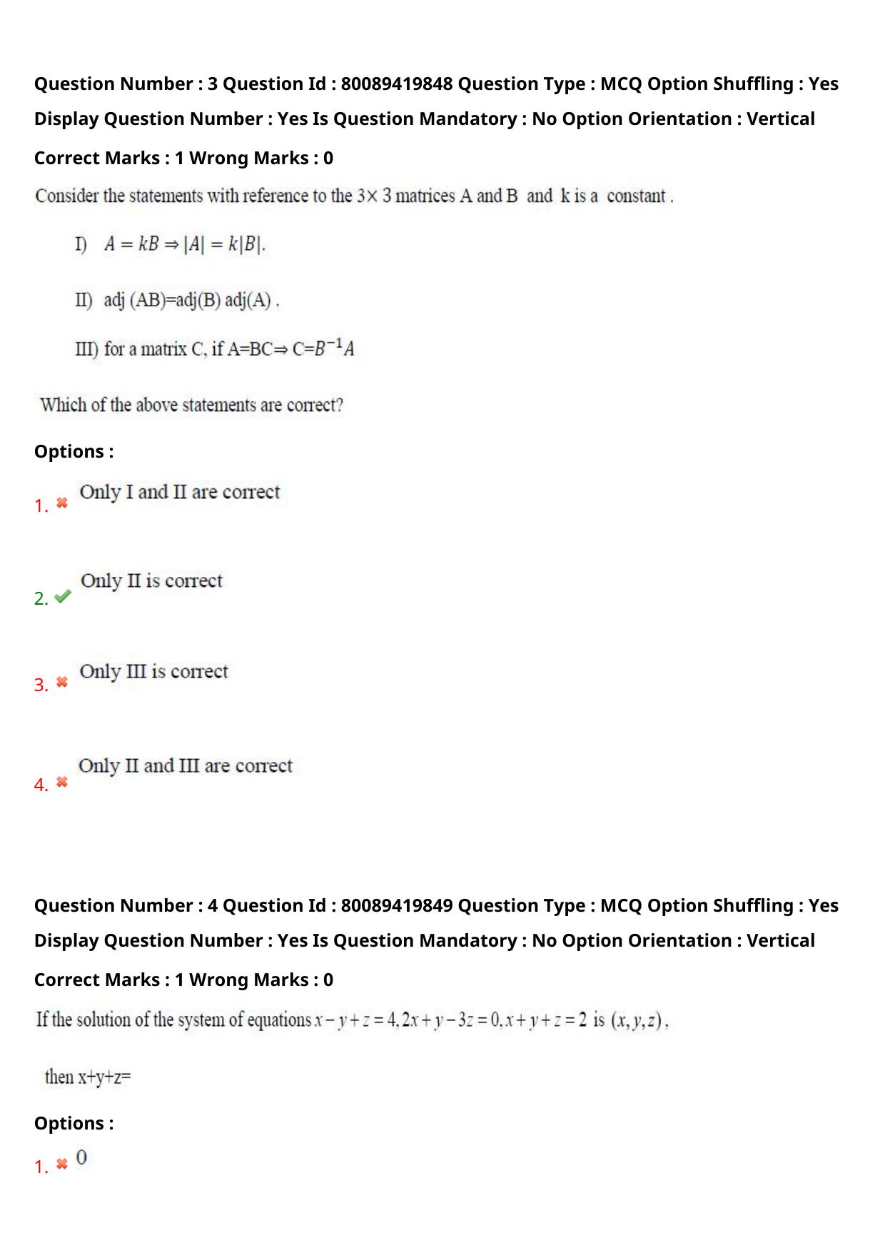 TS ECET 2021 Electronics and Instrumentation Engineering's Question Paper - Page 4