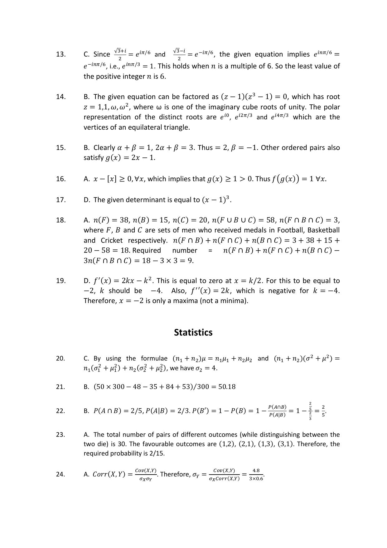 ACET  June 2018 Solution - Page 2
