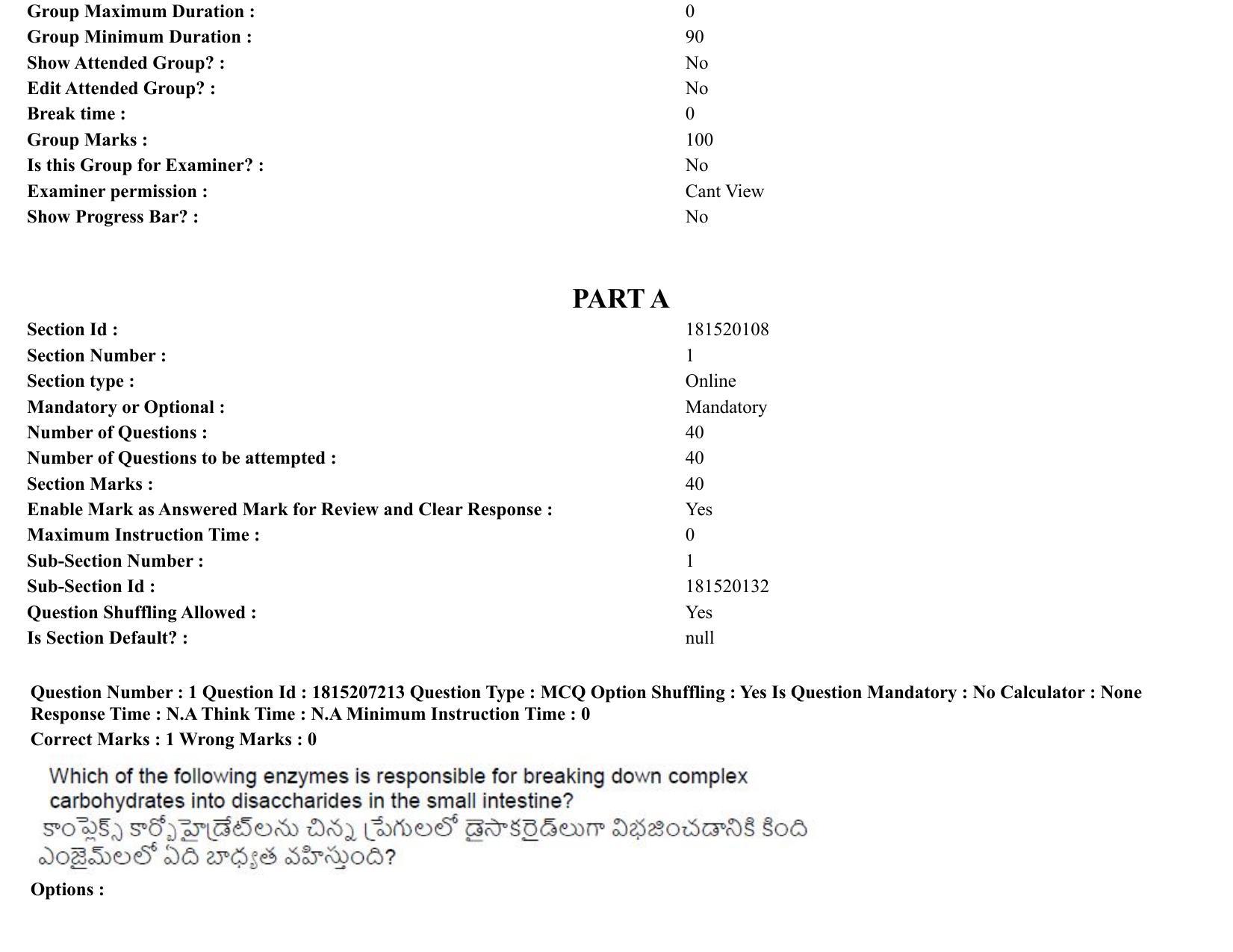 TS CPGET 2023 M Sc Zoology (Shift 1) Question Paper with Answer Key - Page 2