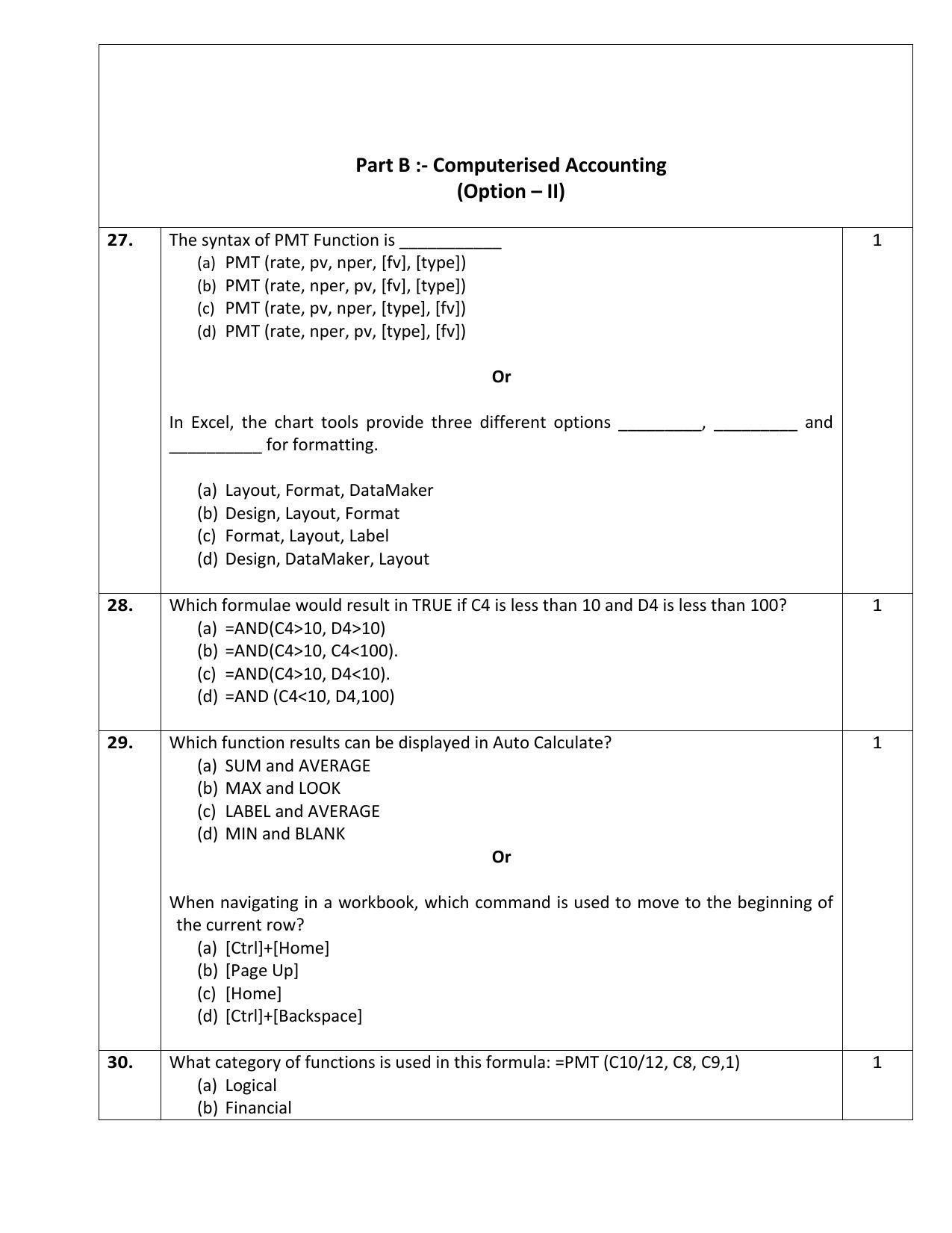 CBSE Class 12 Accountancy Sample Paper 2023 - Page 14