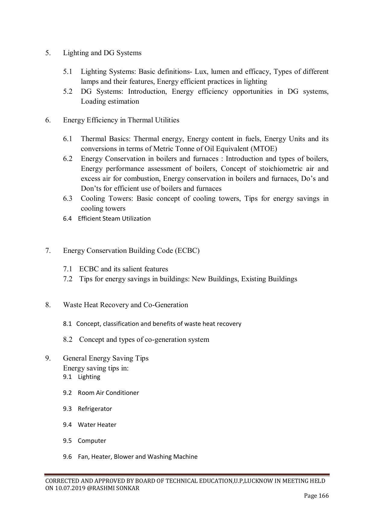 EFFECTIVE FROM JULY 2019-20 - SIX SEMESTER DIPLOMA COURSE IN CHEMICAL ENGINEERING - Page 166