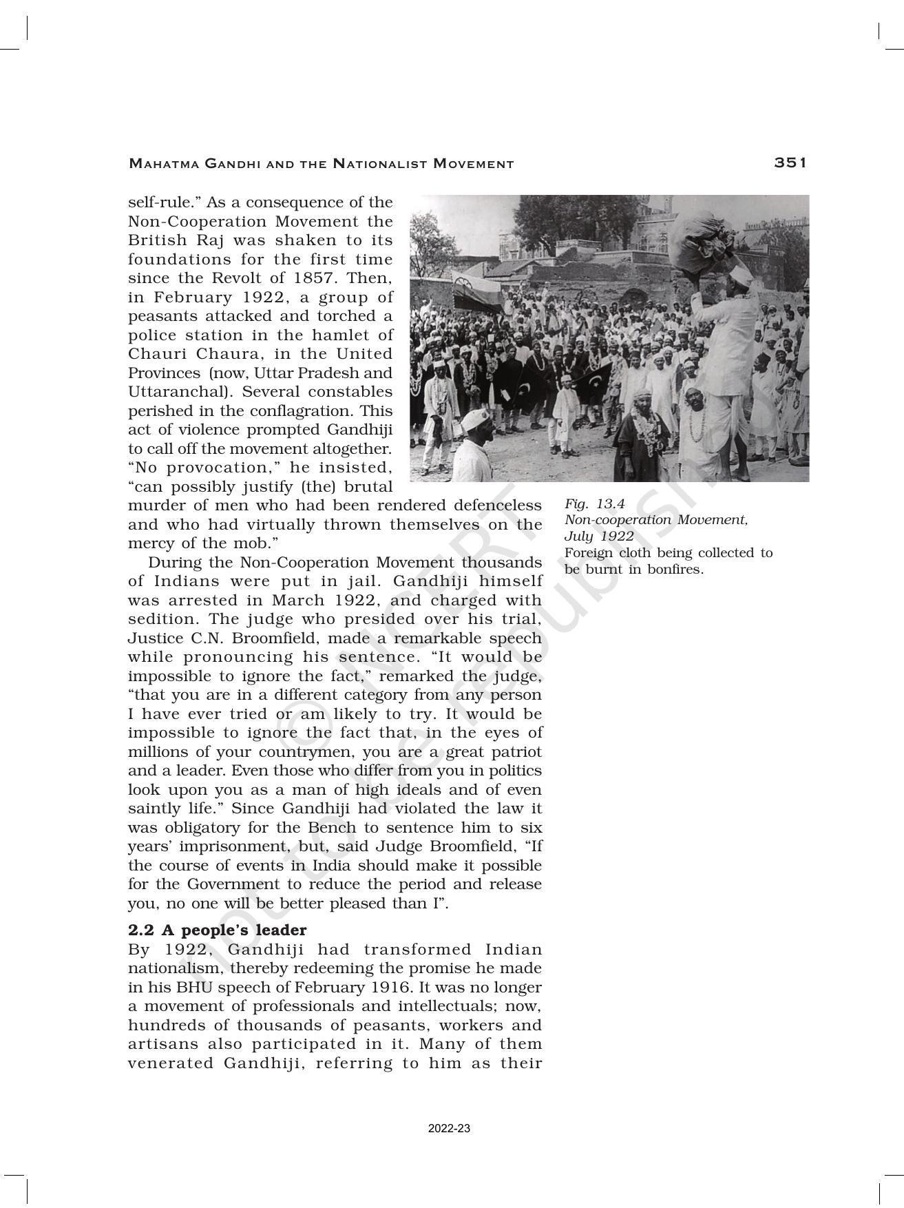 NCERT Book for Class 12 History (Part-III) Chapter 13 Mahatma Gandhi and National Movements - Page 6